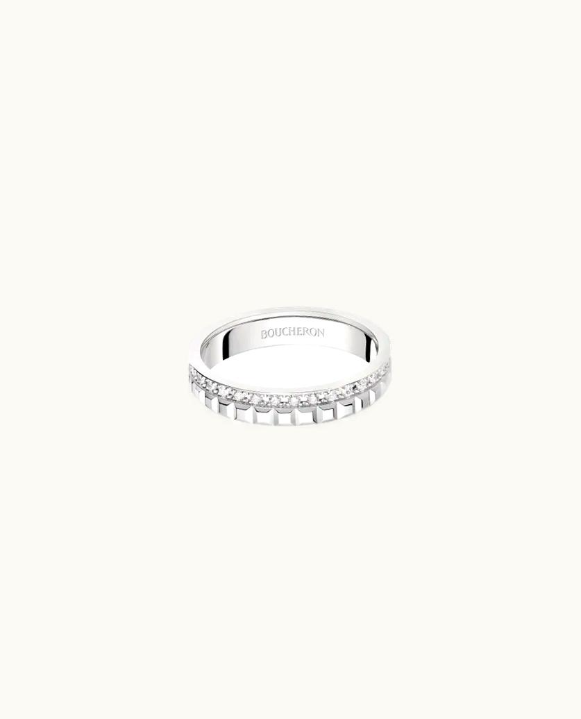 Boucheron Boucheron Quatre Radiant Edition White Gold Diamond Wedding Band