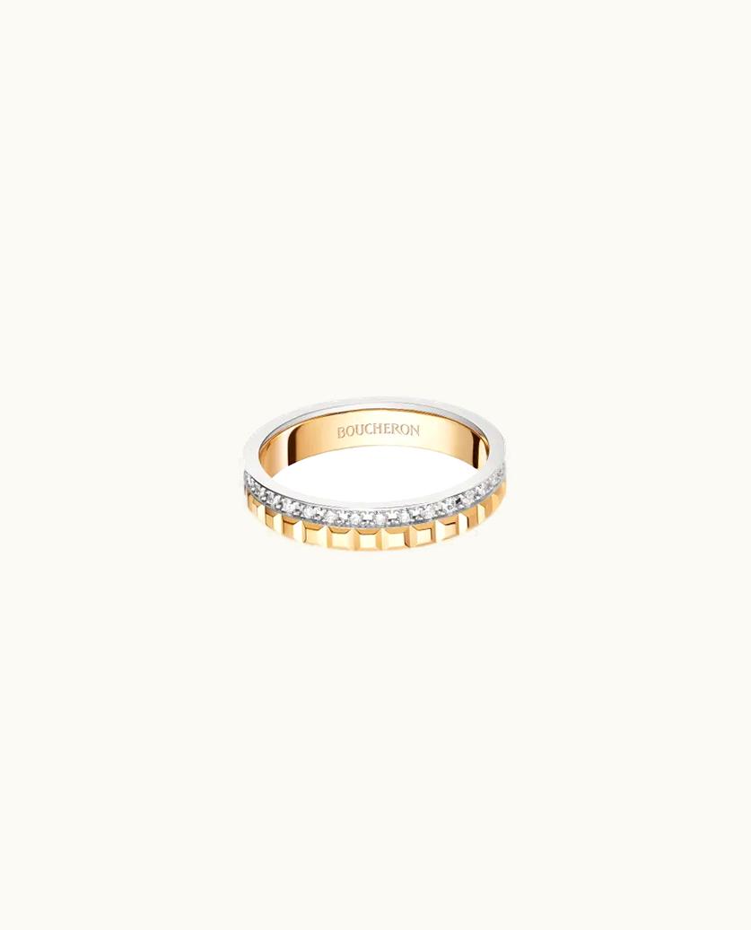 Boucheron Boucheron Quatre Radiant Edition Yellow Gold Diamond Wedding Band