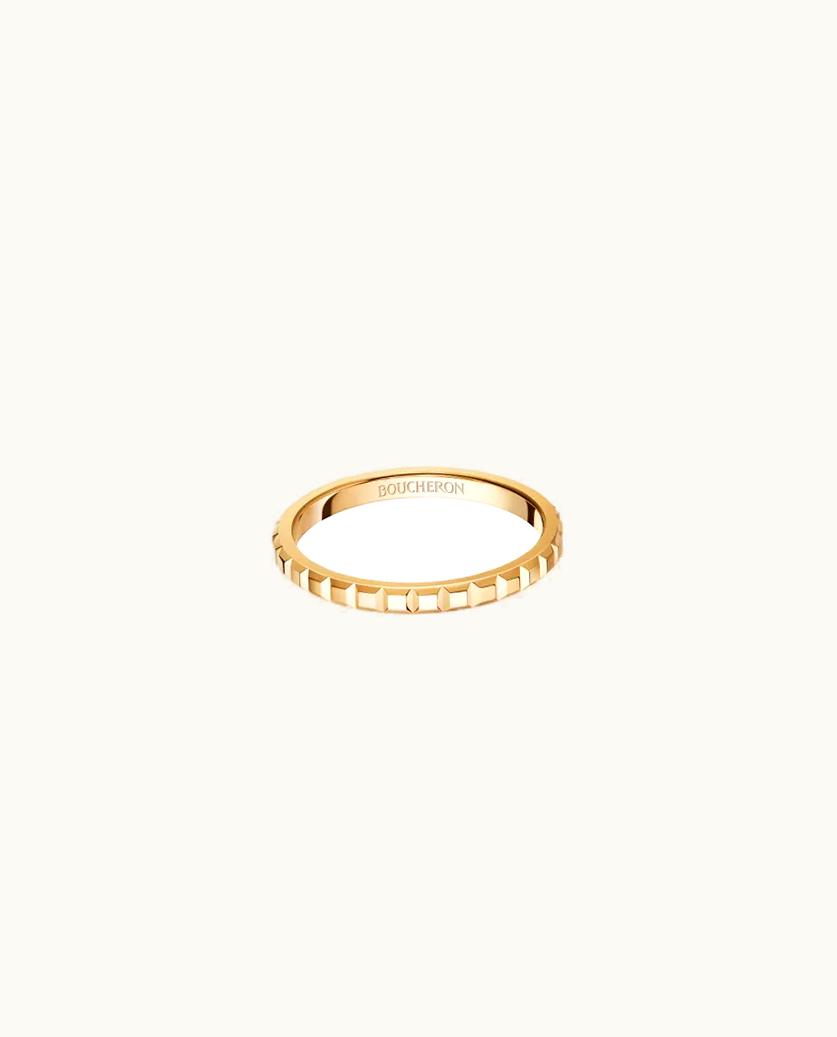 Boucheron Boucheron Quatre Radiant Yellow Gold Mini Wedding Band