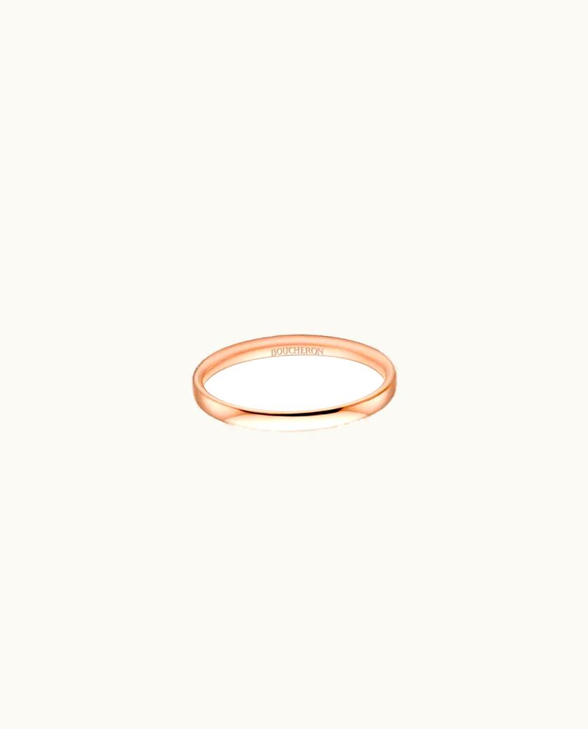 Boucheron Boucheron Epure Small Wedding Band Pink Gold Bridal