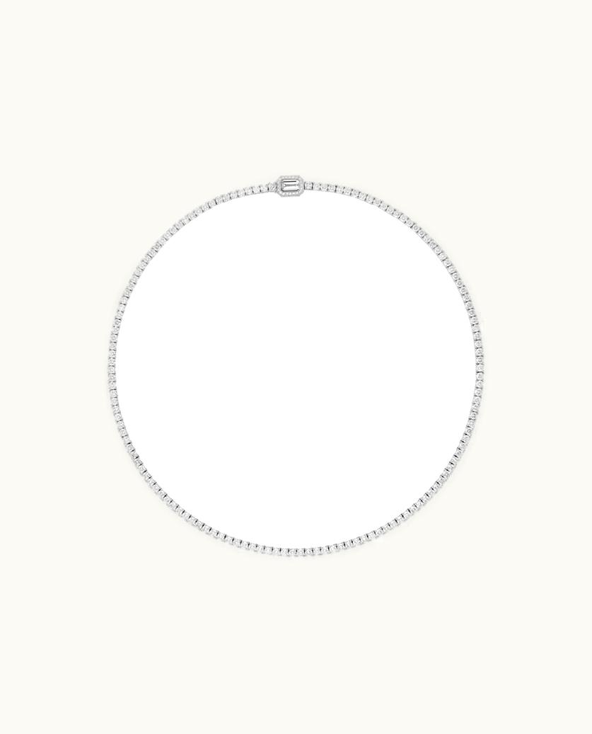 Boucheron Boucheron Rivière Vendôme Necklace In White Gold