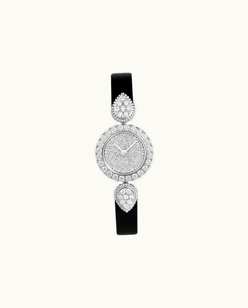 Boucheron Boucheron Serpent Bohème Diamond-Set Watch In White Gold