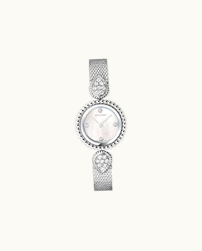 Boucheron Boucheron Serpent Bohème Luxury Diamond & Steel Watch
