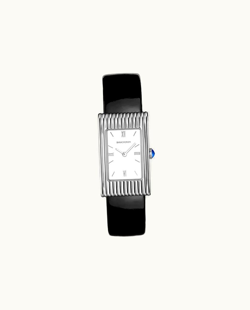 Boucheron Boucheron Reflet Medium Steel White Dial Watches