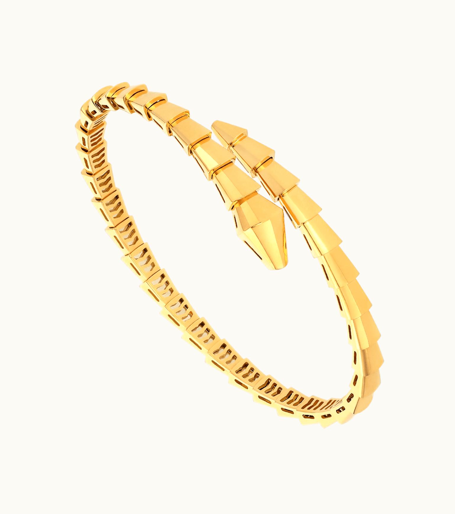 Bulgari Bulgari Serpenti Viper Bracelet Yellow Gold