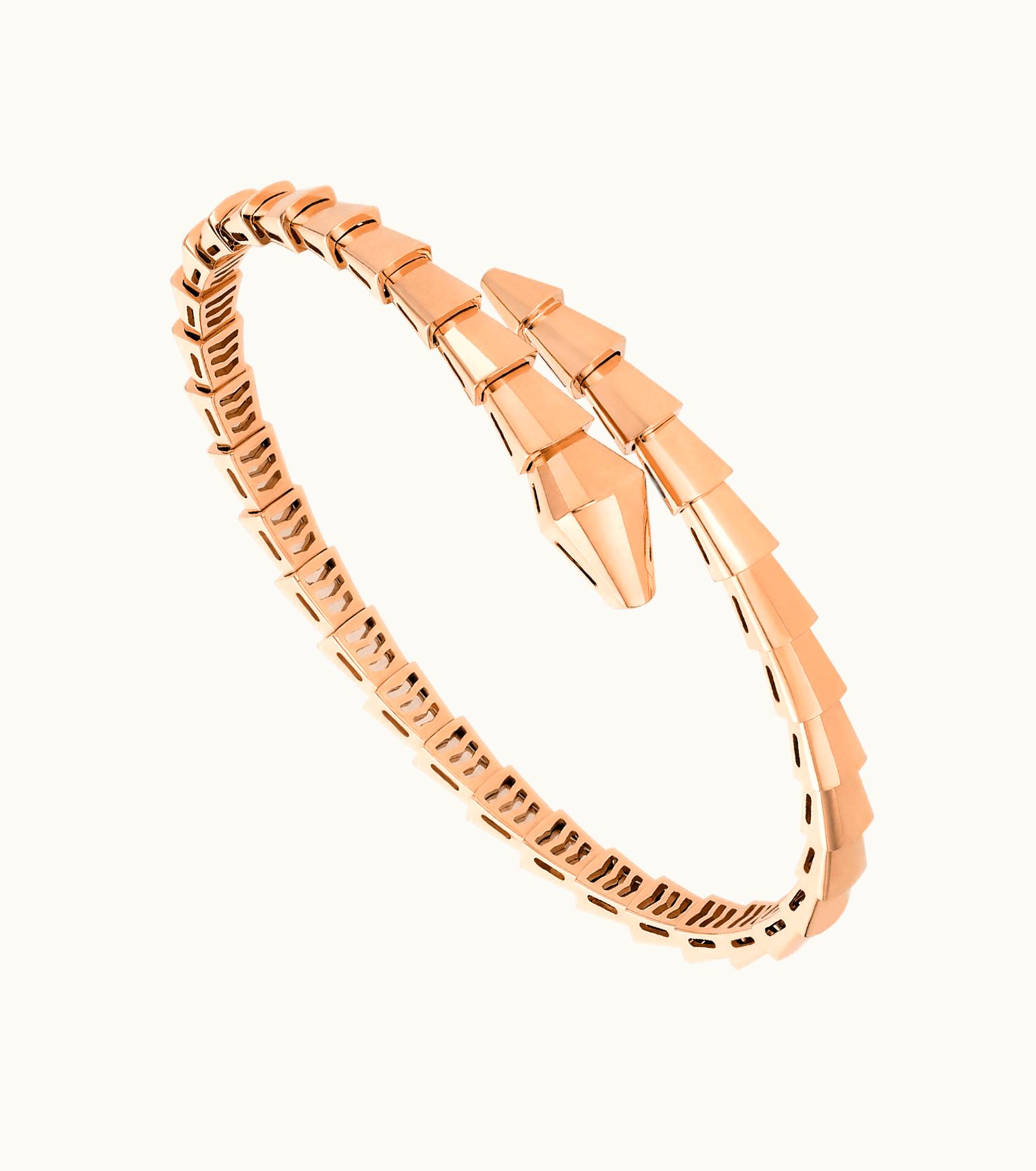 Bulgari Bulgari Serpenti Viper Bracelet Rose Gold