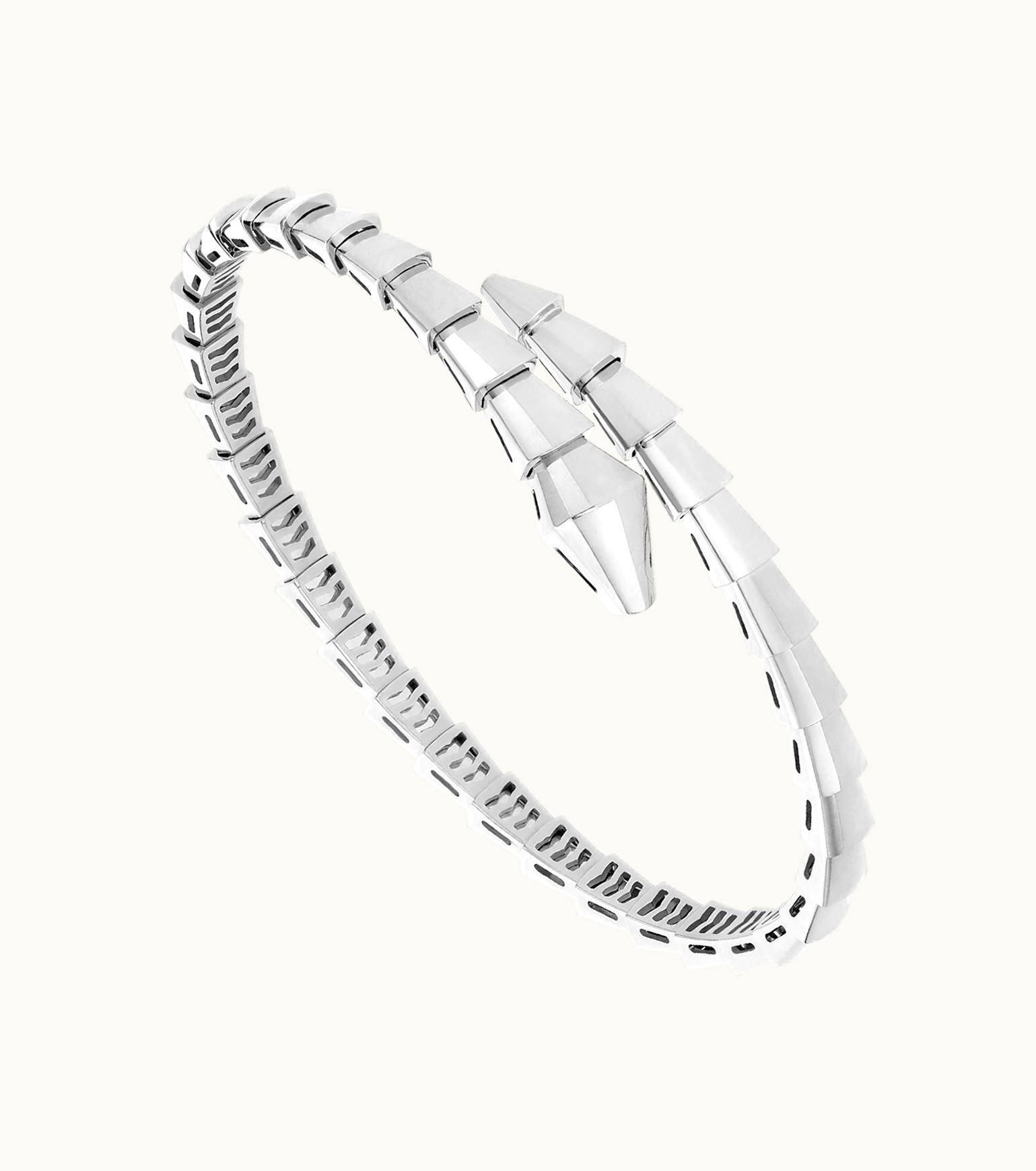 Bulgari Bulgari Serpenti Viper Bracelet White Gold