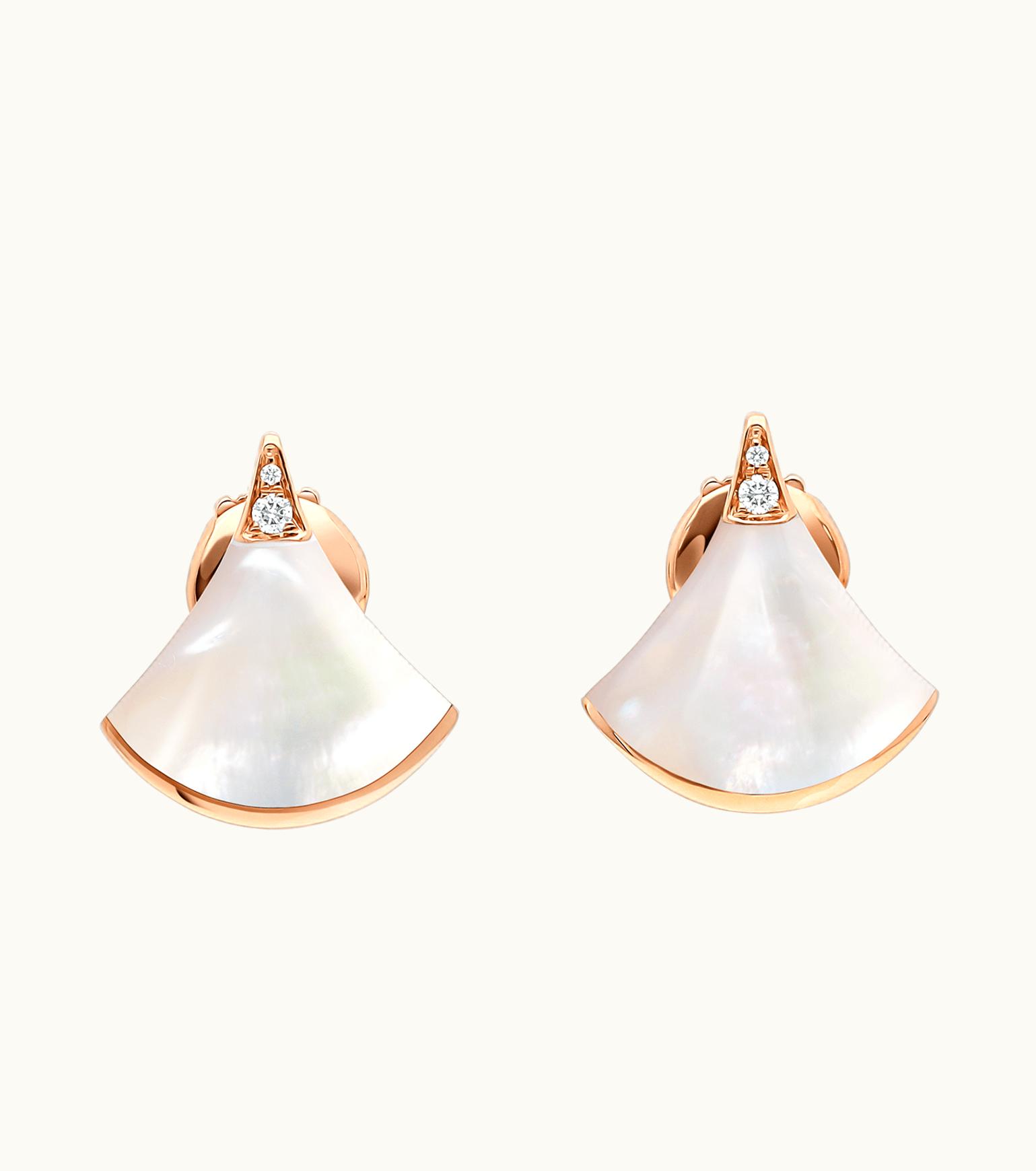 Bulgari Bulgari Divas’ Dream Earrings Rose Gold 352600