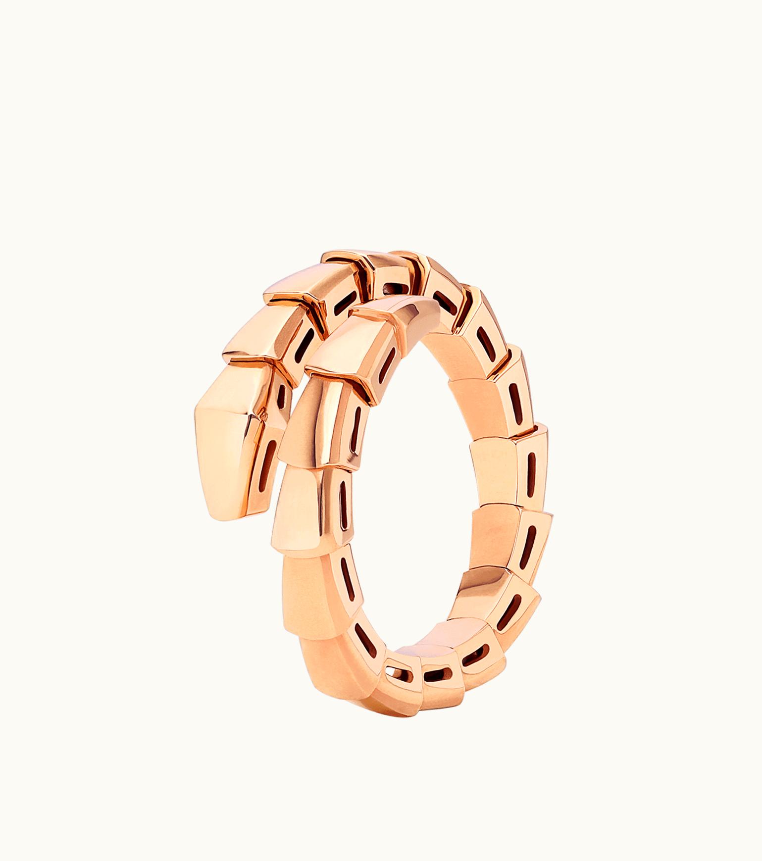 Bulgari Bulgari Serpenti Viper Ring Rose Gold 358640