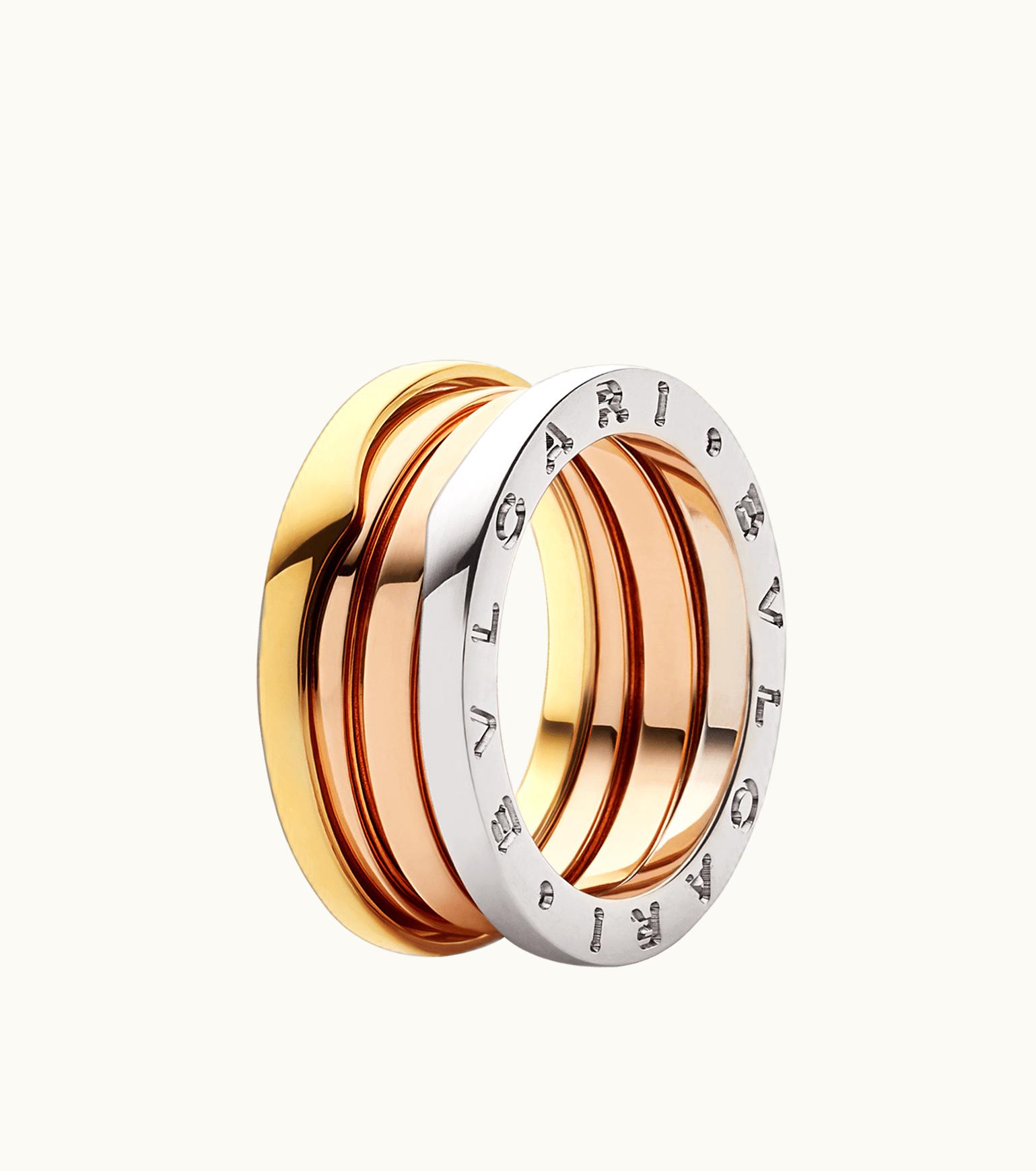 Bulgari Bulgari B.zero1 Ring Rose Gold, White Gold, Yellow Gold