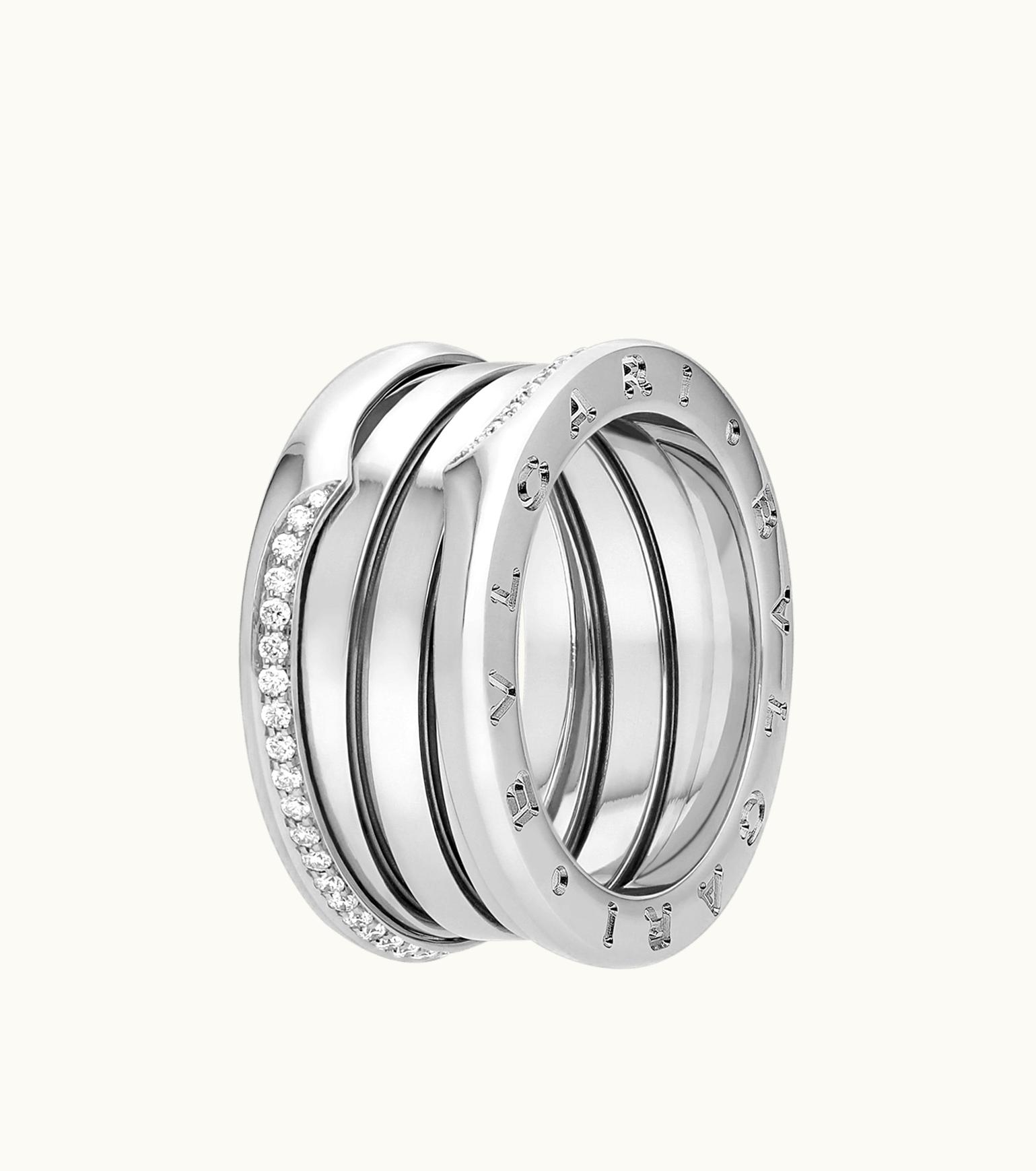 Bulgari Bulgari B.zero1 Ring White Gold 359721