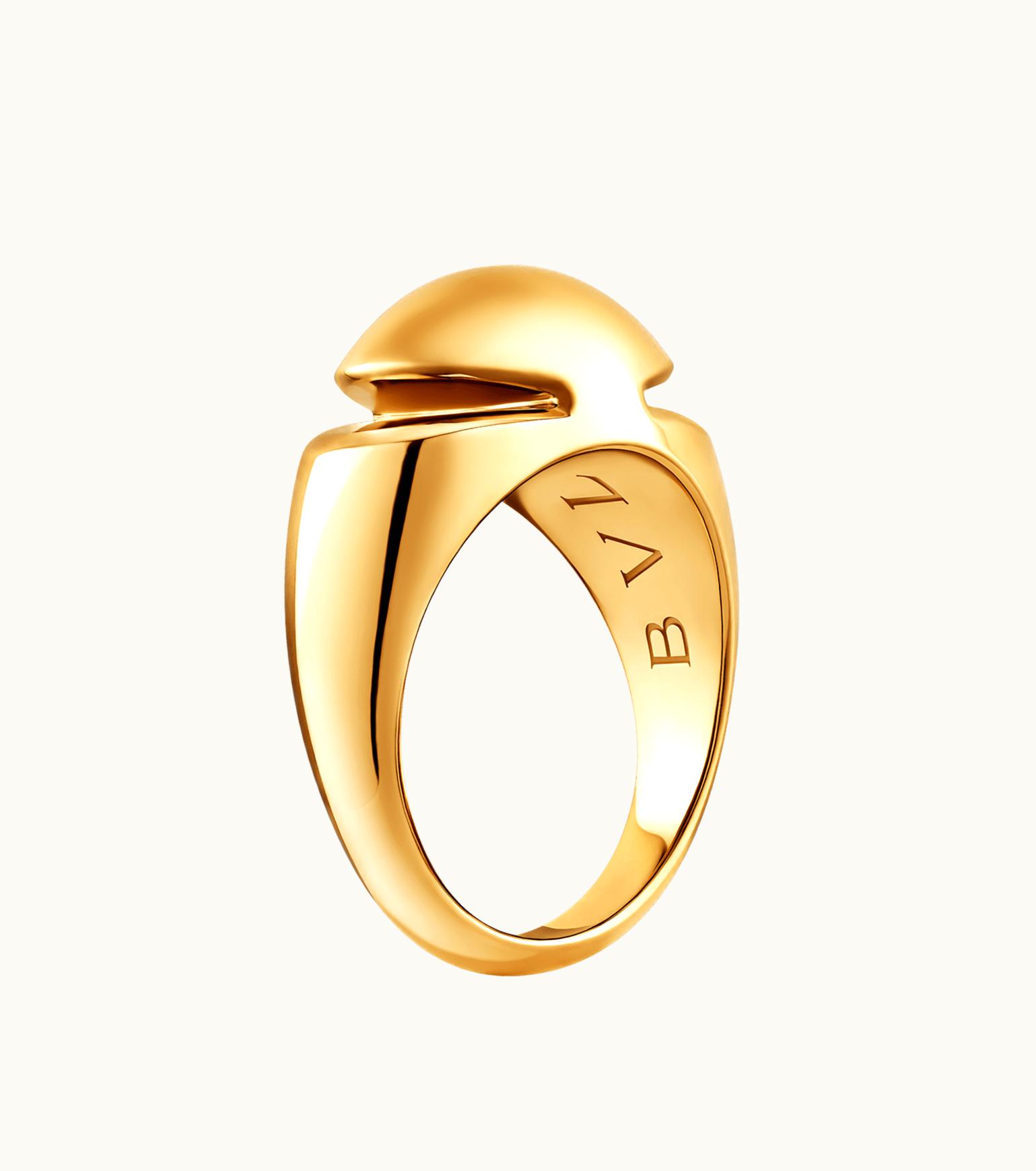 Bulgari Bulgari Bvlgari Cabochon Ring Yellow Gold