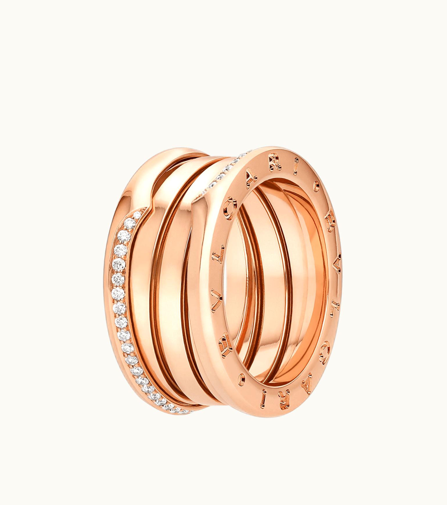 Bulgari Bulgari B.zero1 Ring Rose Gold 358980