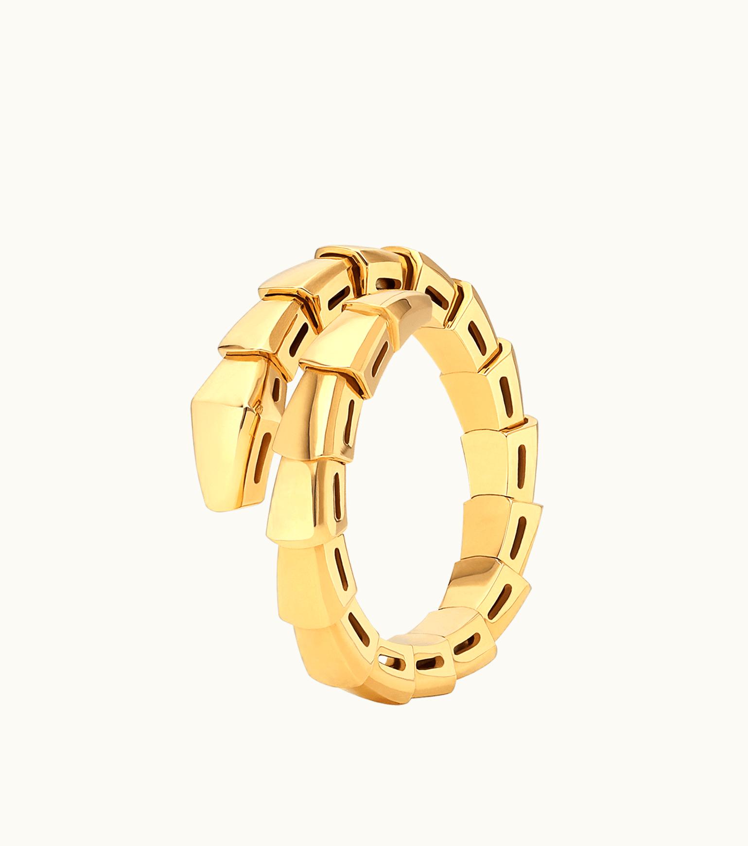 Bulgari Bulgari Serpenti Viper Ring Yellow Gold 358642