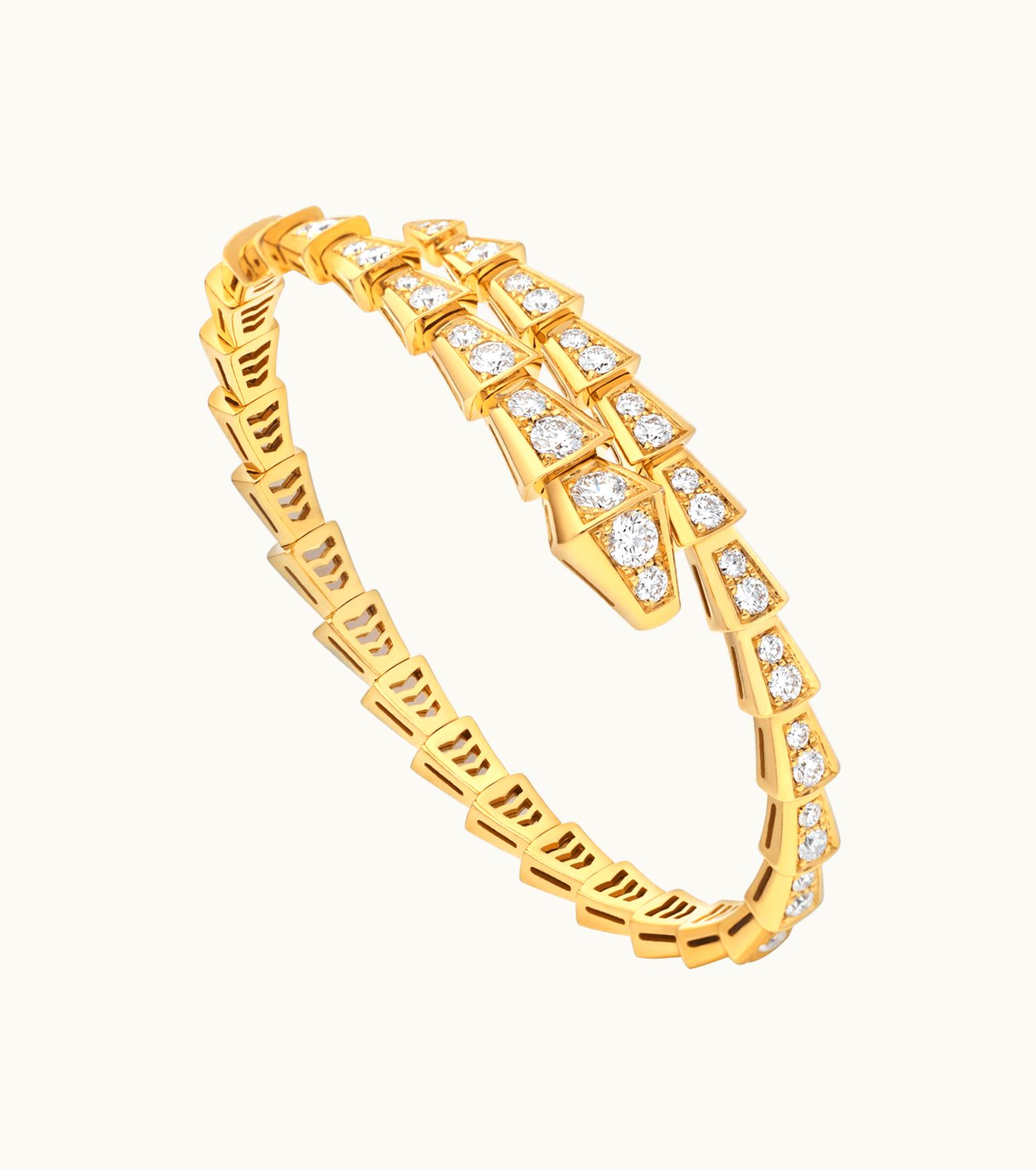 Bulgari Bulgari Serpenti Viper Bracelet Yellow Gold 361224