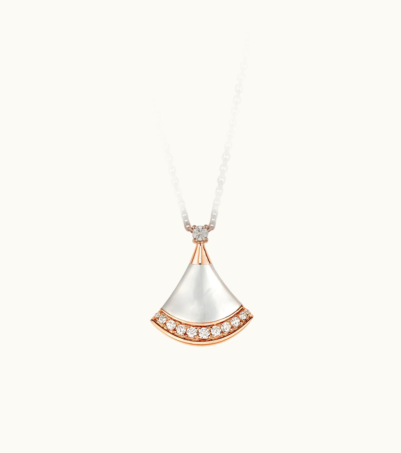 Bulgari Bulgari Divas’ Dream Necklace Rose Gold 358365