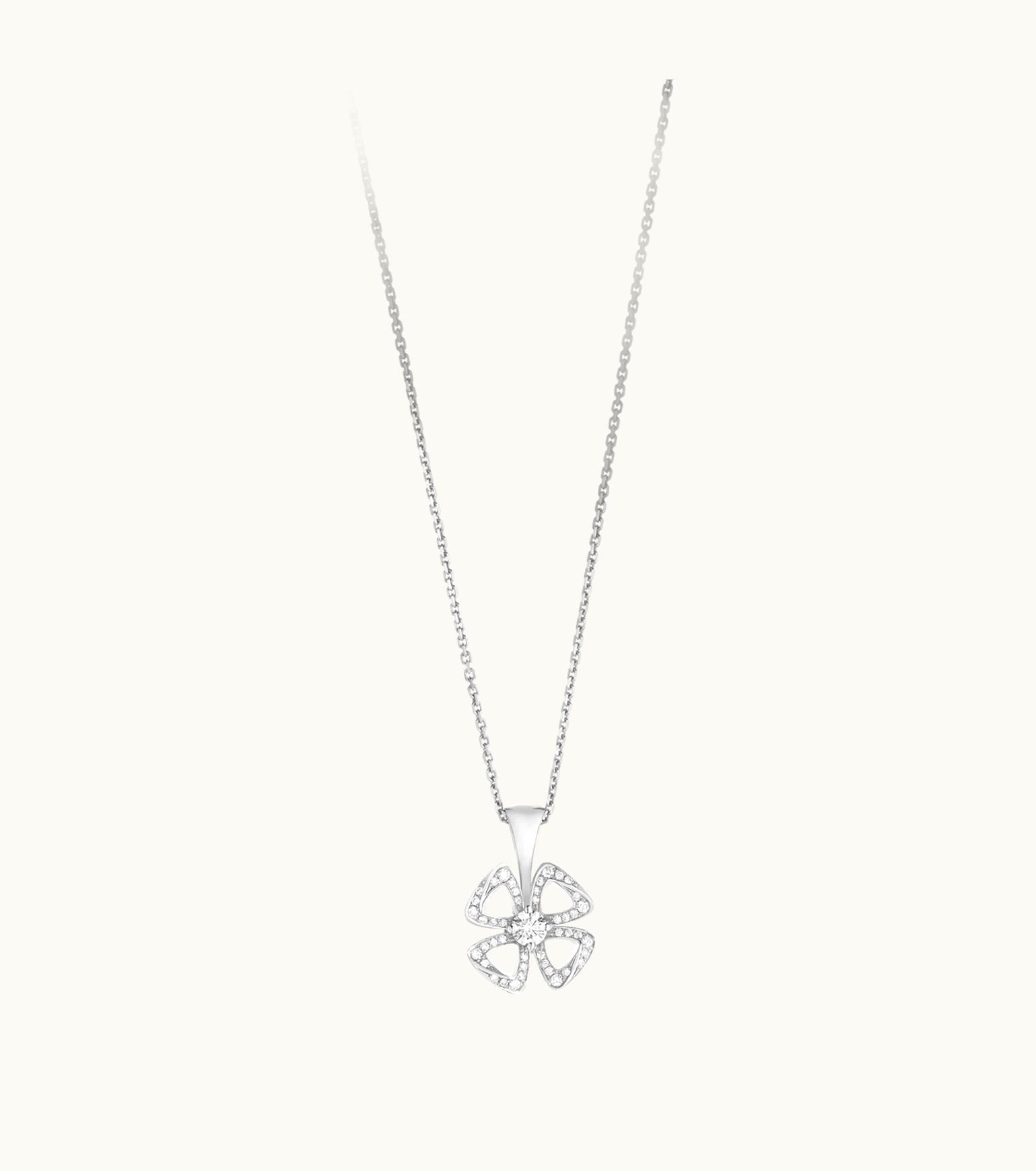 Bulgari Bulgari Fiorever Necklace White Gold