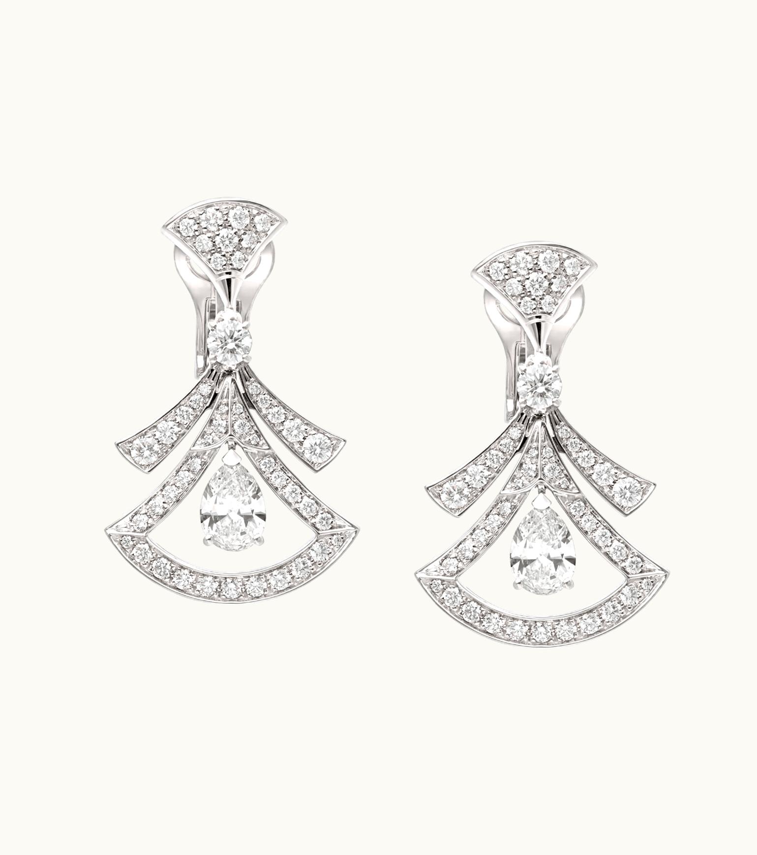 Bulgari Bulgari Divas’ Dream Earrings White Gold