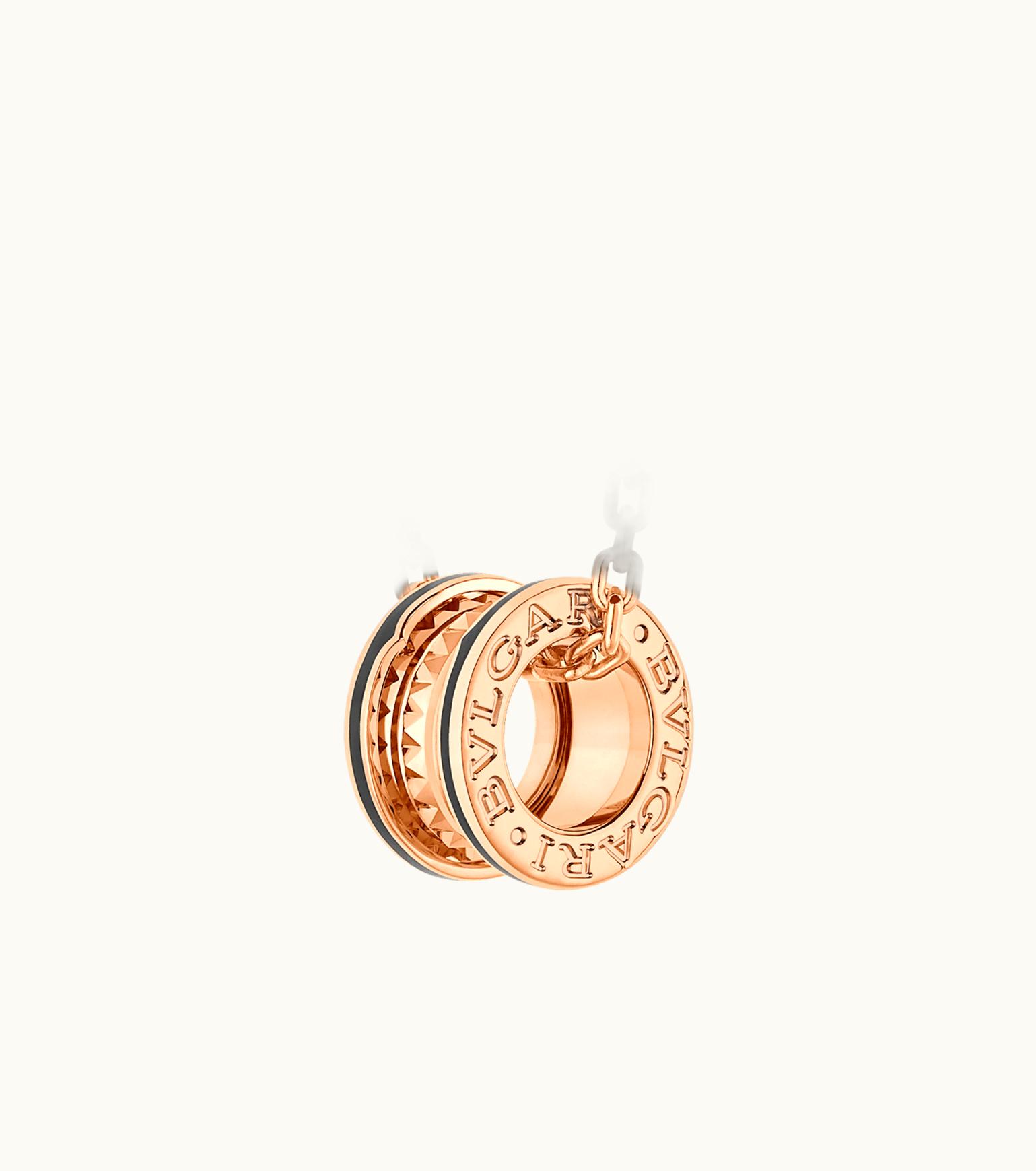 Bulgari Bulgari B.zero1 Necklace Rose Gold, Ceramic 358350