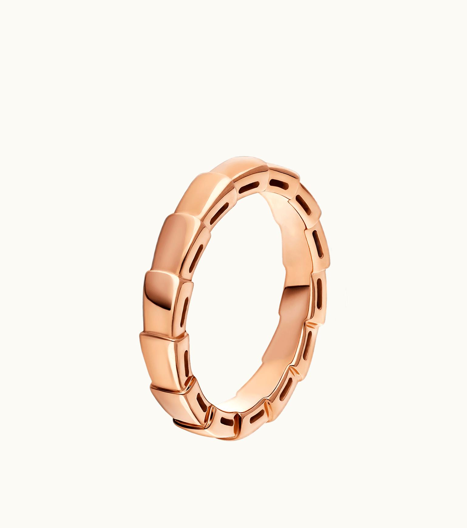 Bulgari Bulgari Serpenti Viper Ring Rose Gold 349643