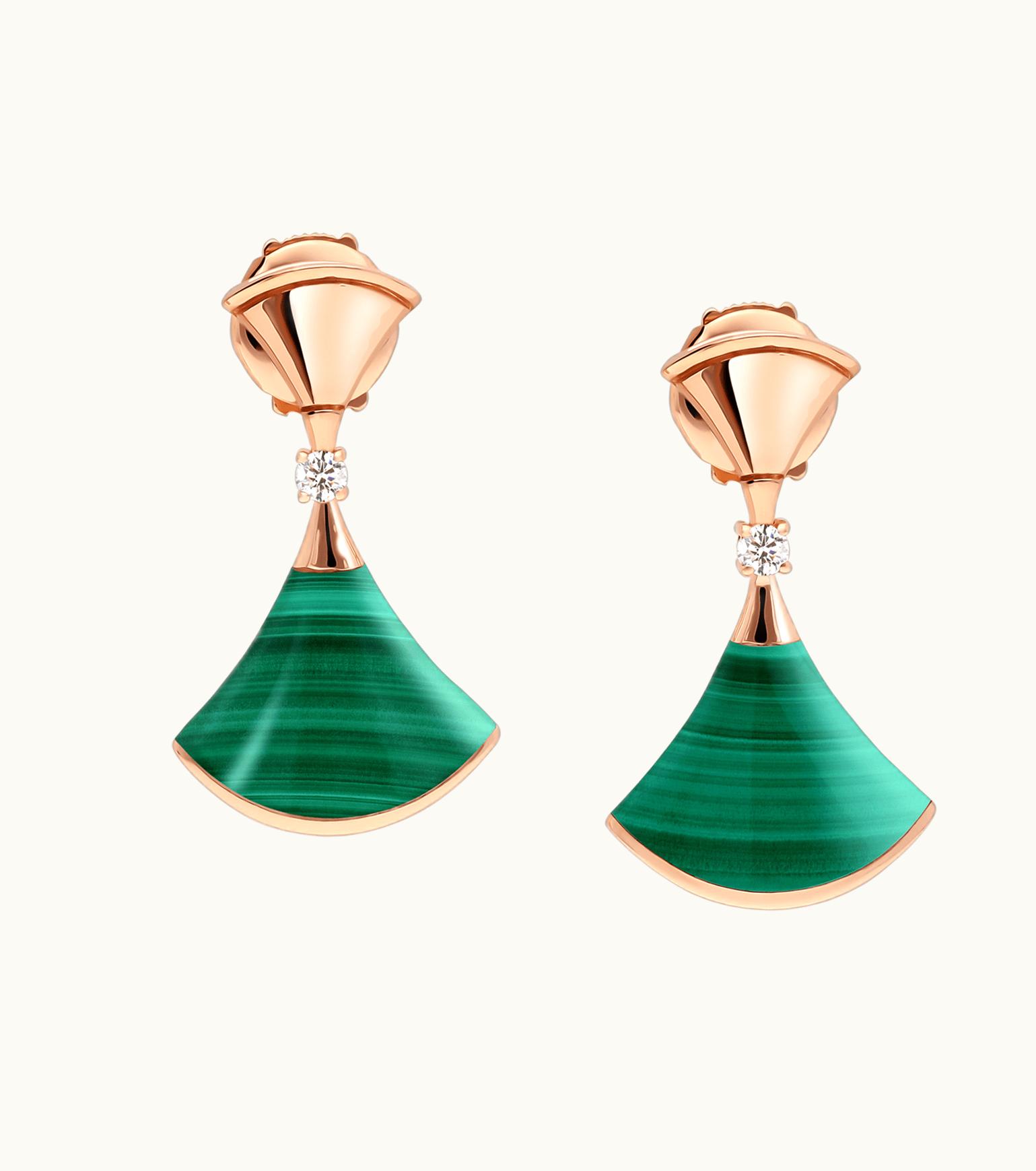 Bulgari Bulgari Divas’ Dream Earrings Rose Gold 356454