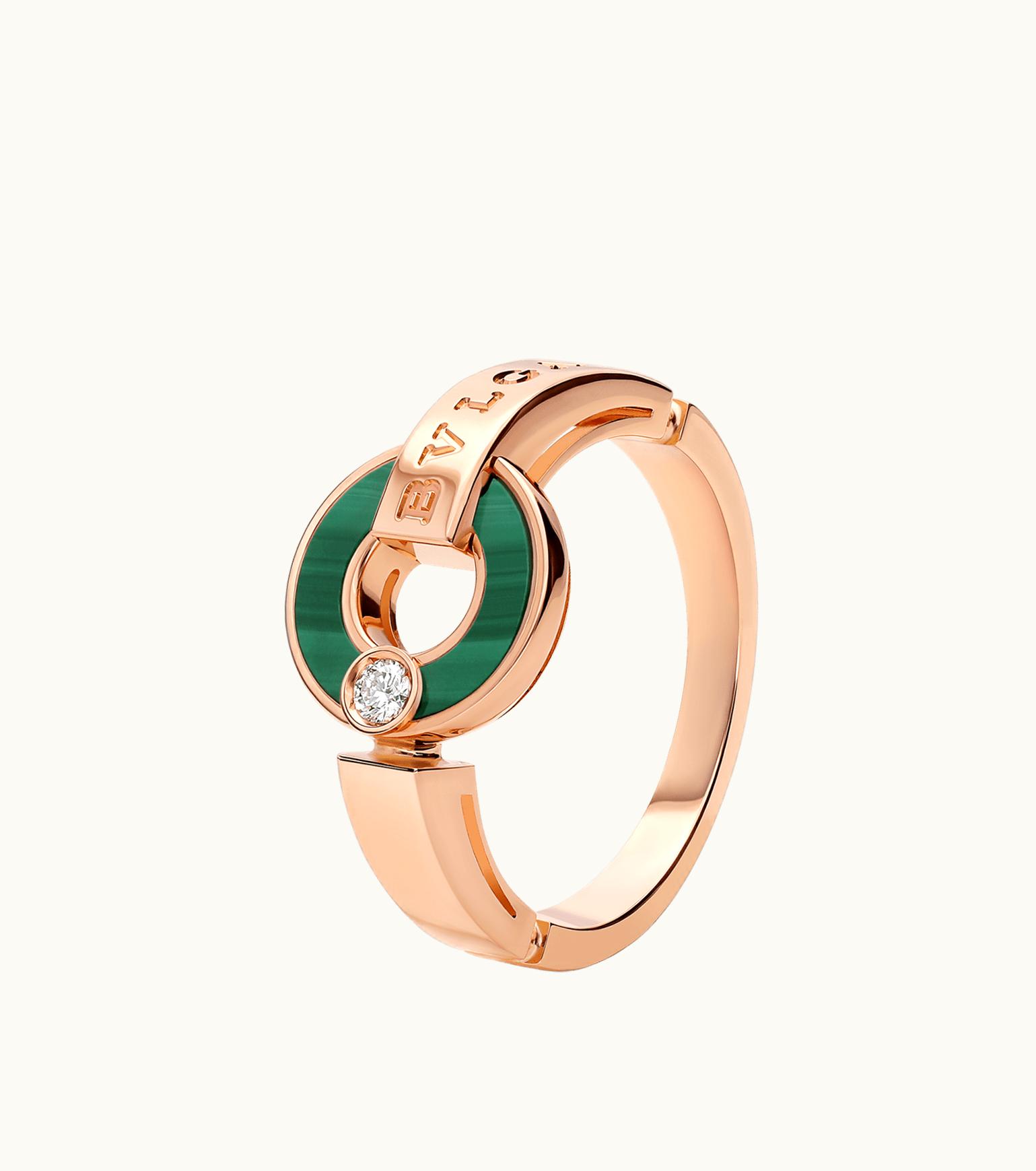 Bulgari Bulgari Bvlgari Ring Rose Gold 357229