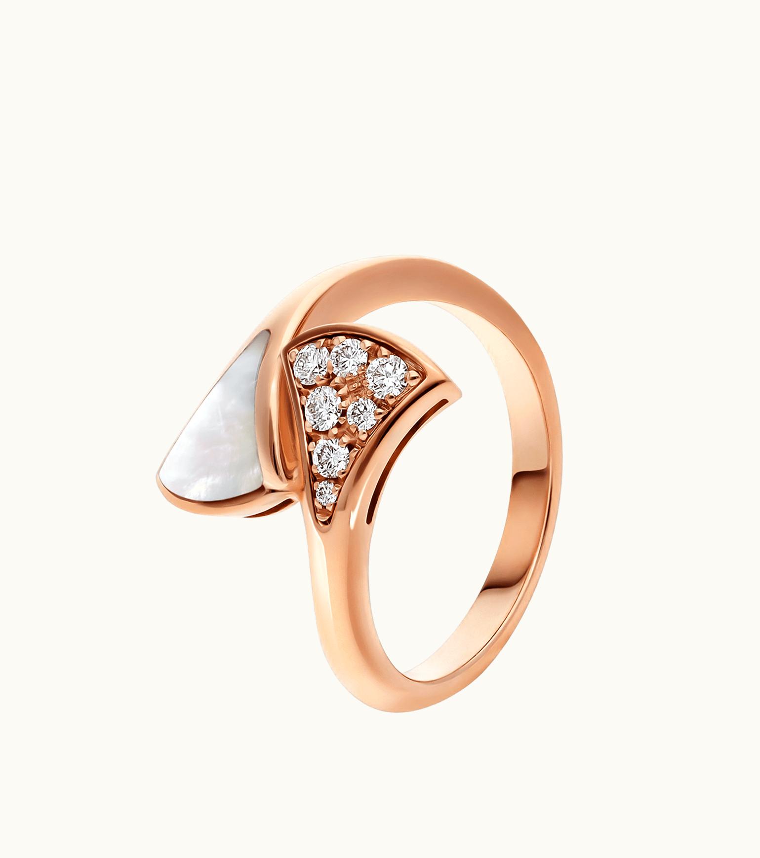 Bulgari Bulgari Divas’ Dream Ring Rose Gold 353806