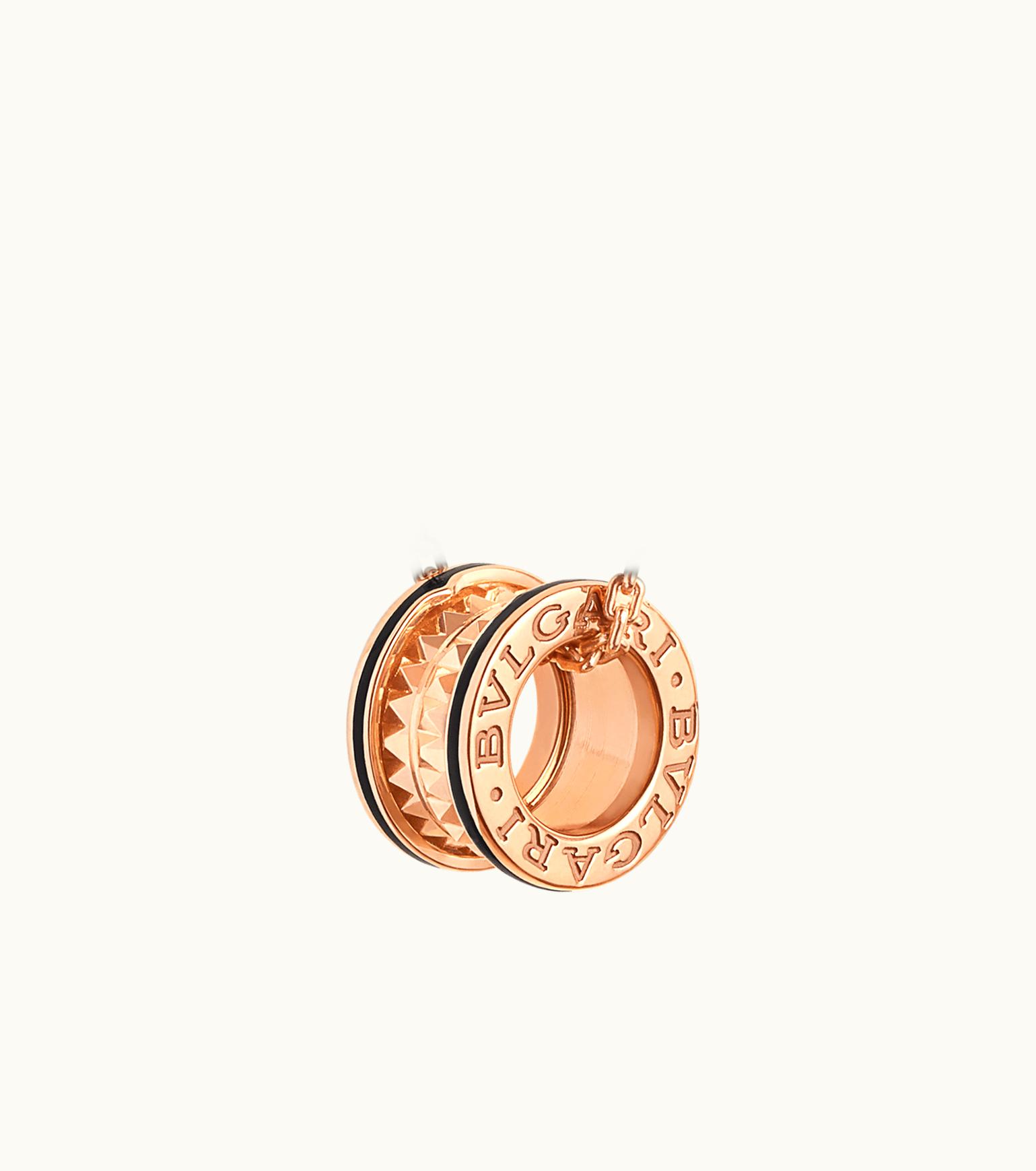 Bulgari Bulgari B.zero1 Necklace Rose Gold, Ceramic 358054