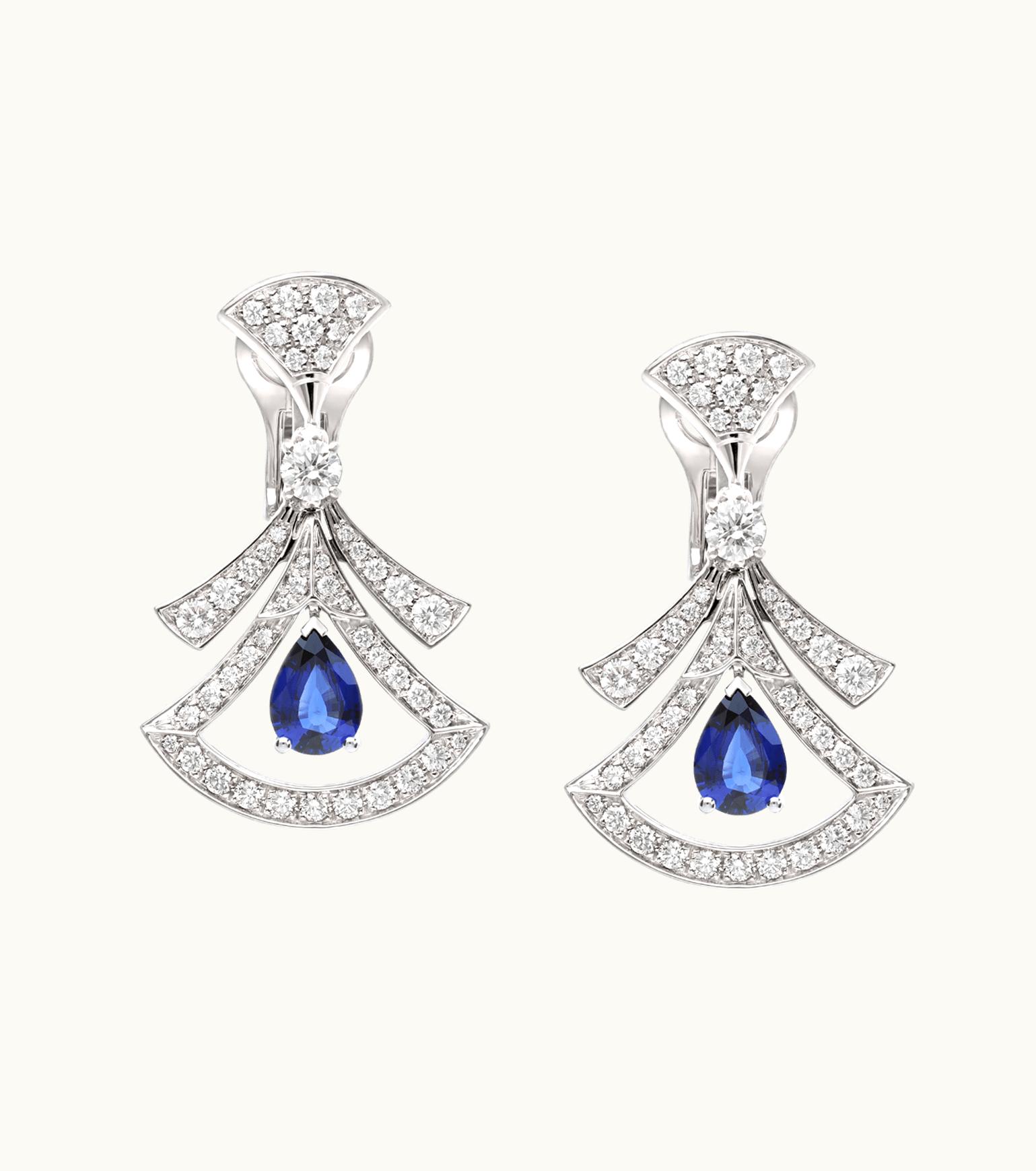 Bulgari Bulgari Divas’ Dream Earrings White Gold 357324