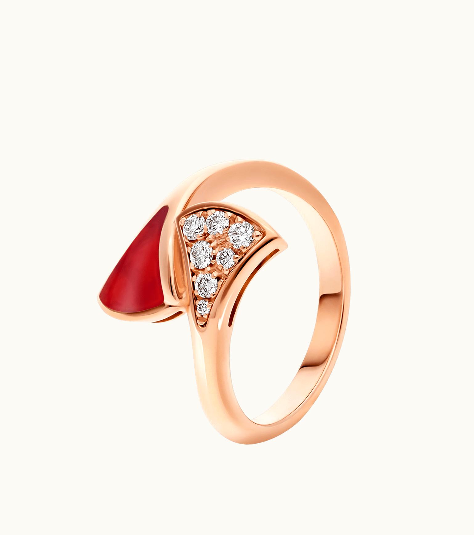 Bulgari Bulgari Divas’ Dream Ring Rose Gold 356449