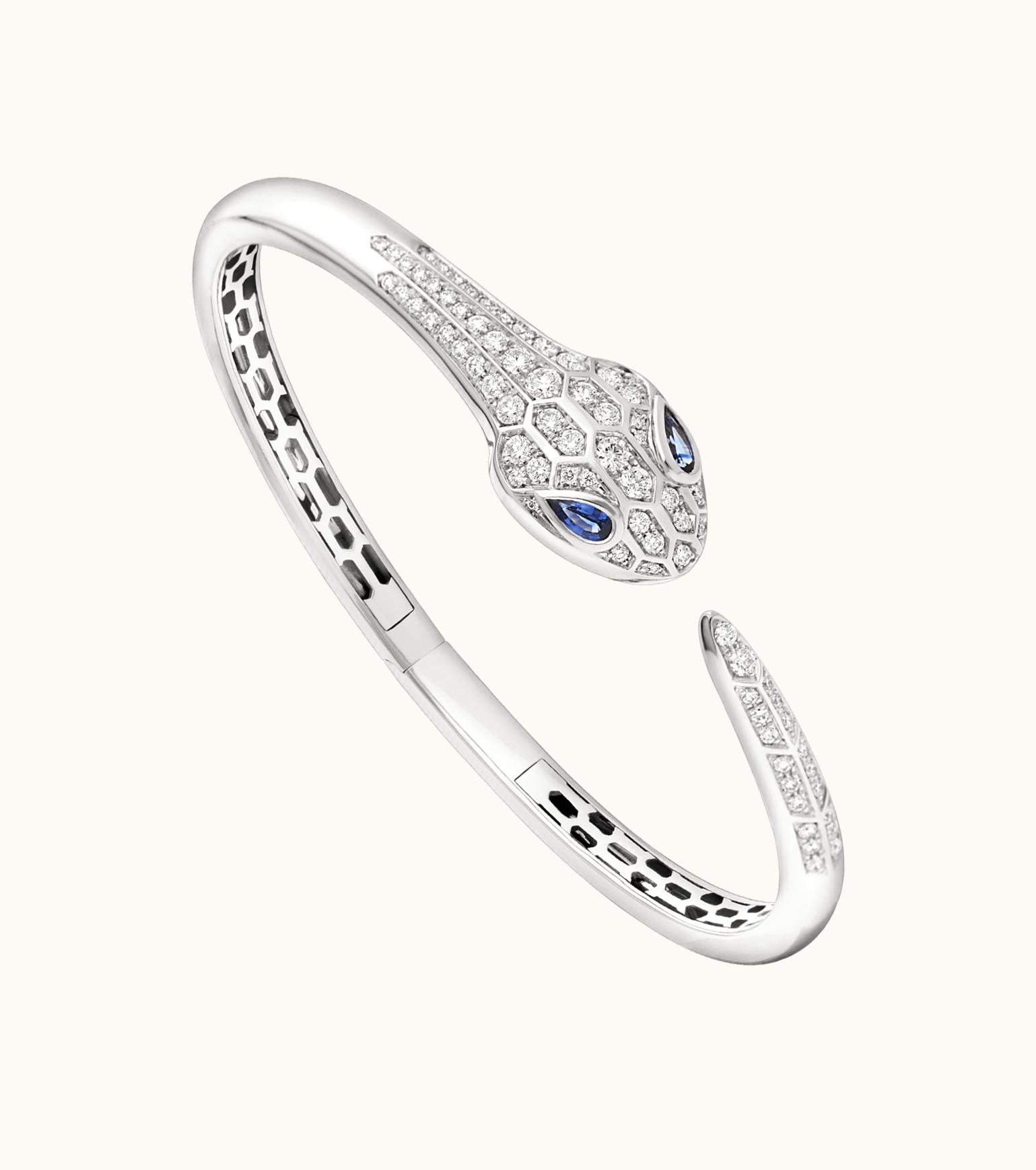 Bulgari Bulgari Serpenti Seduttori Bracelet White Gold