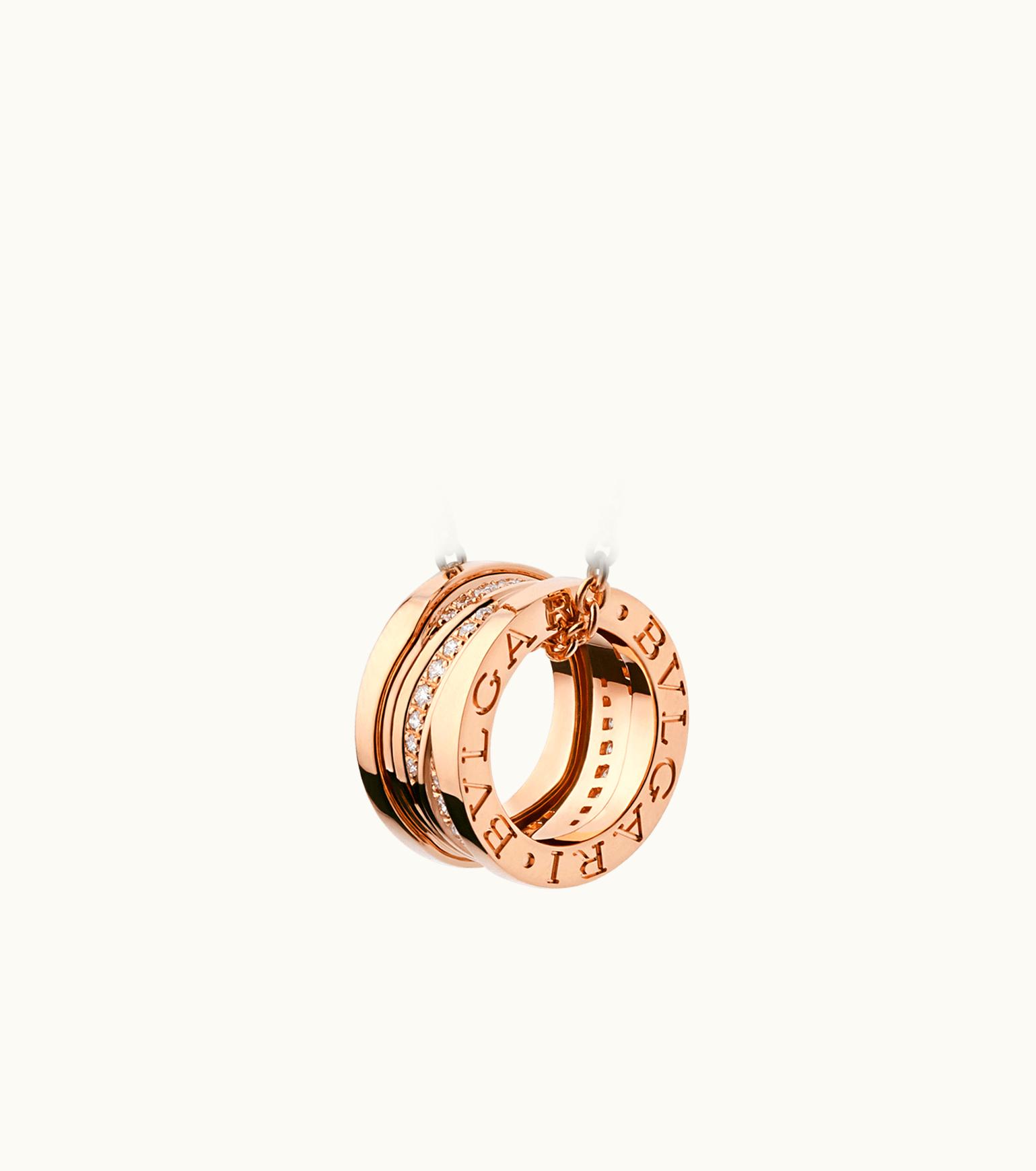 Bulgari Bulgari B.zero1 Necklace Rose Gold 355060