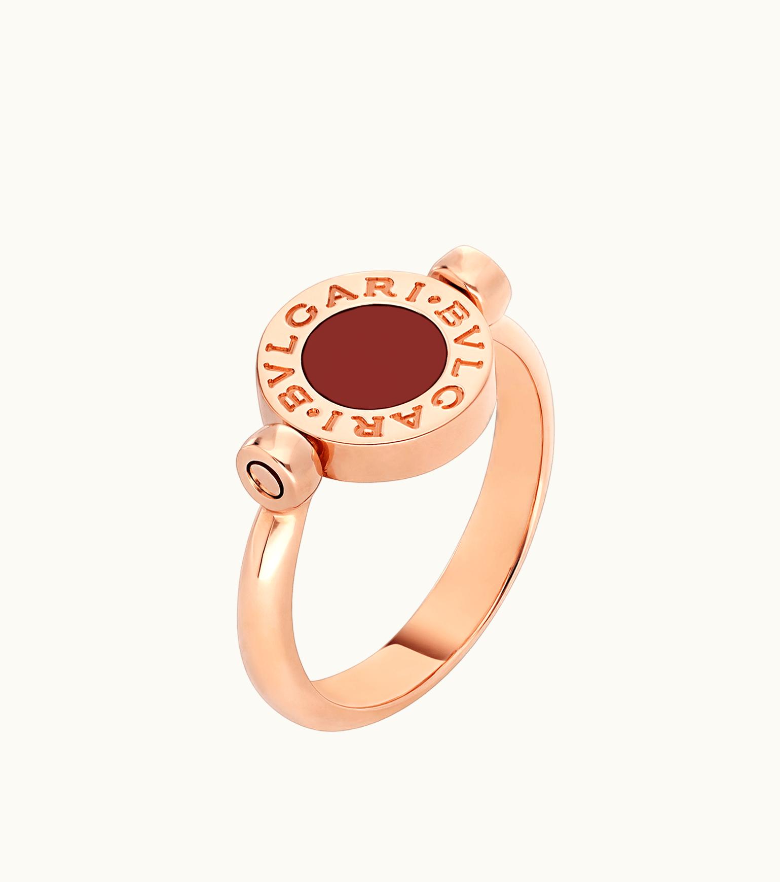 Bulgari Bulgari Bvlgari Ring Rose Gold 354716