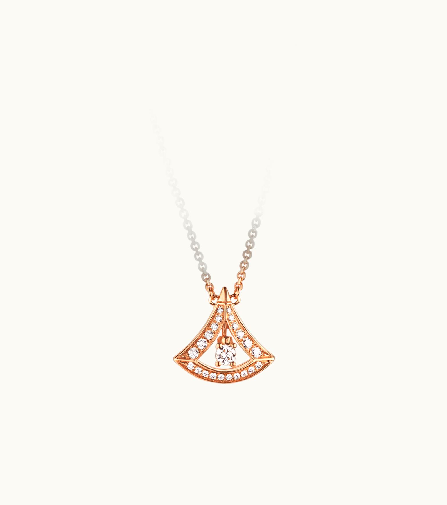 Bulgari Bulgari Divas’ Dream Necklace Rose Gold 354363