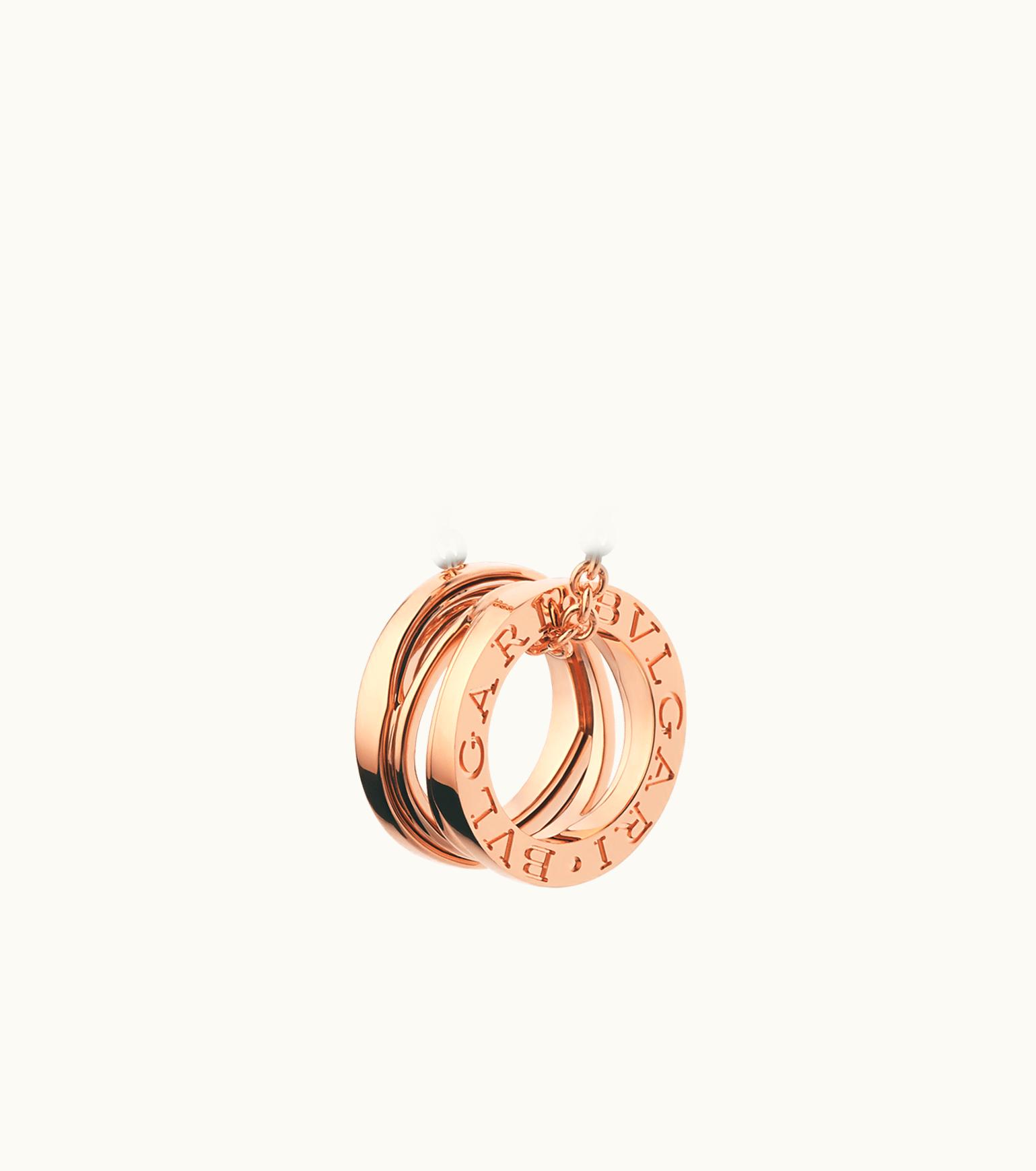Bulgari Bulgari B.zero1 Necklace Rose Gold 353795