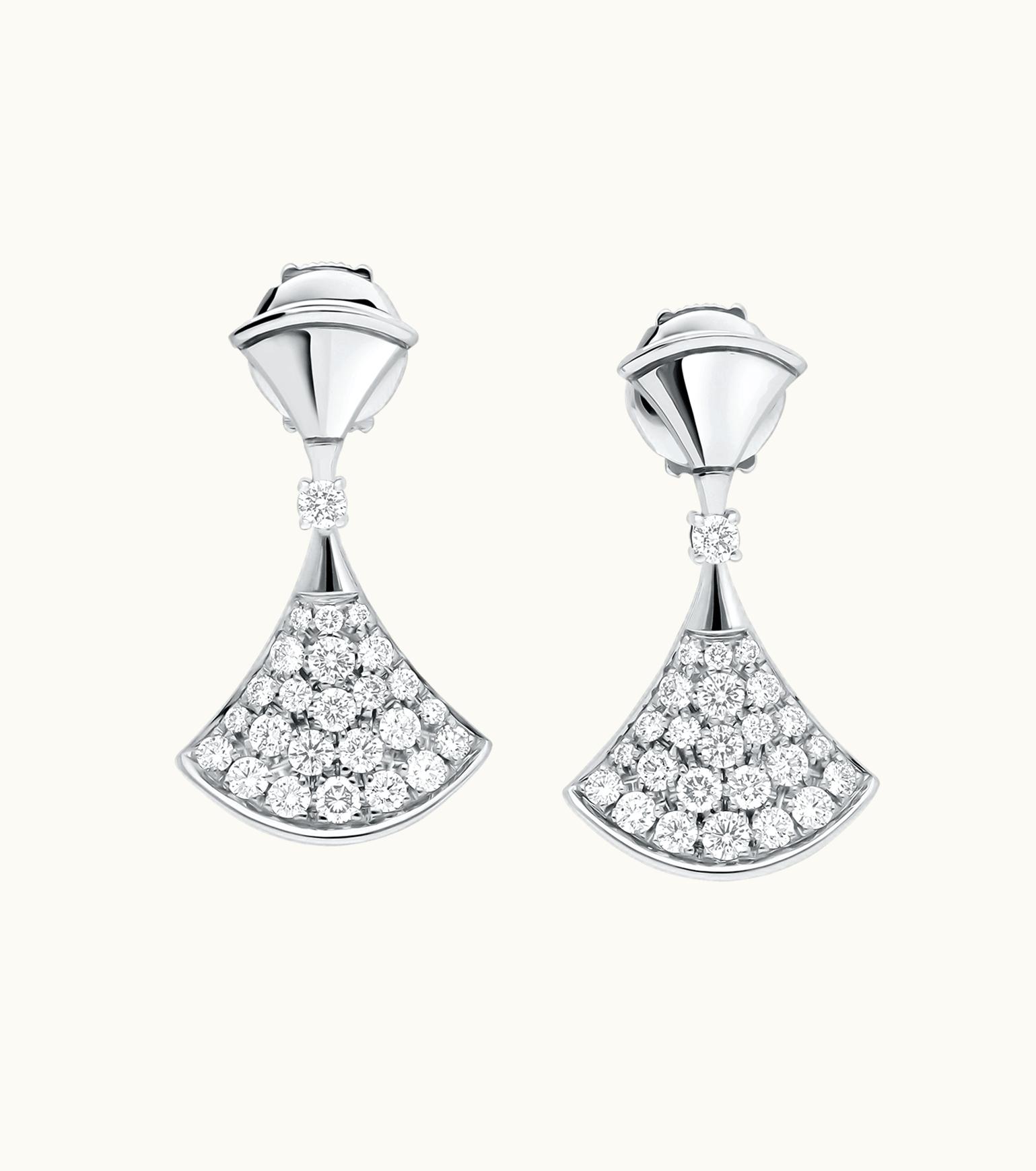 Bulgari Bulgari Divas’ Dream Earrings White Gold 351100