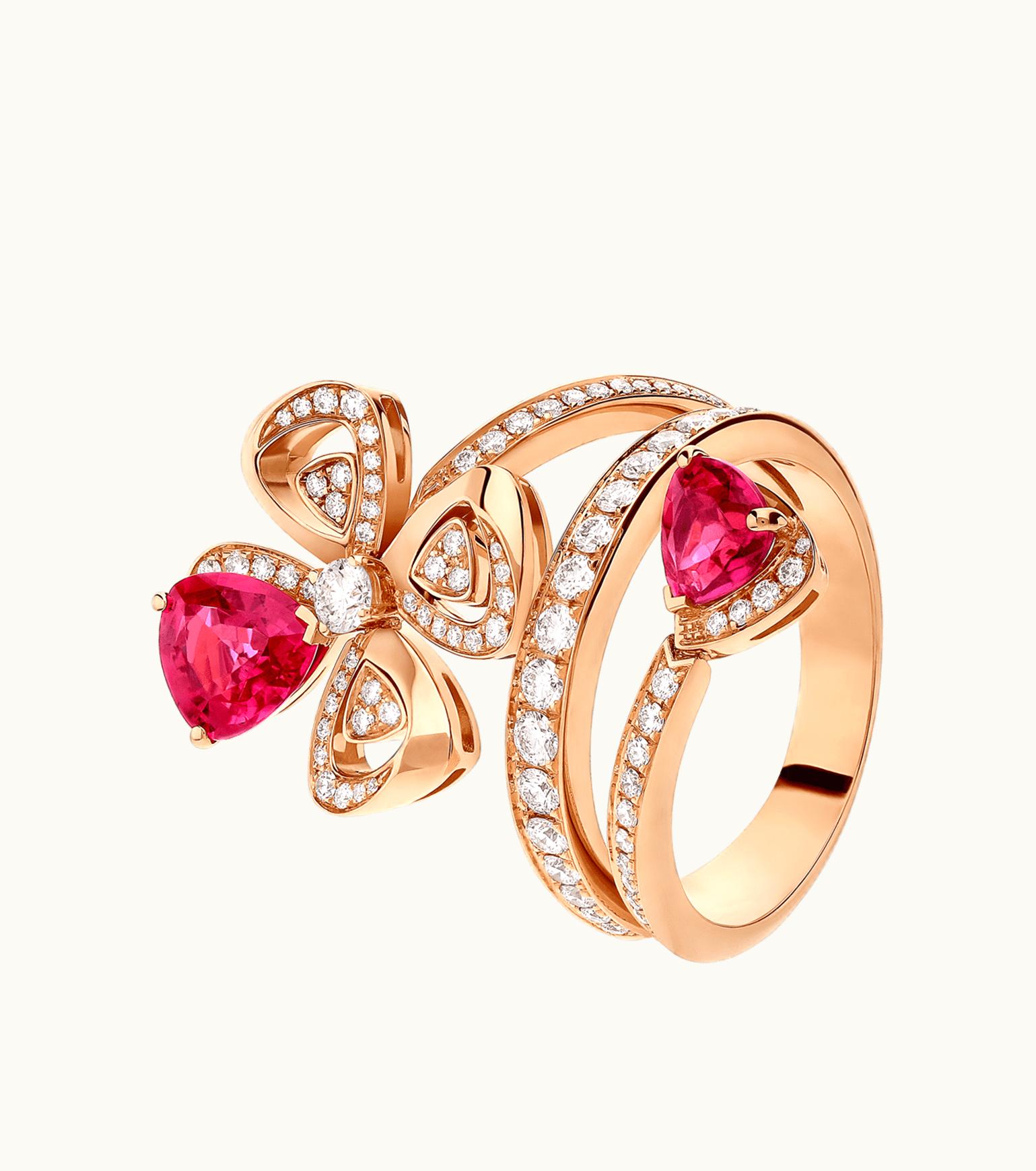 Bulgari Bulgari Fiorever Ring Rose Gold