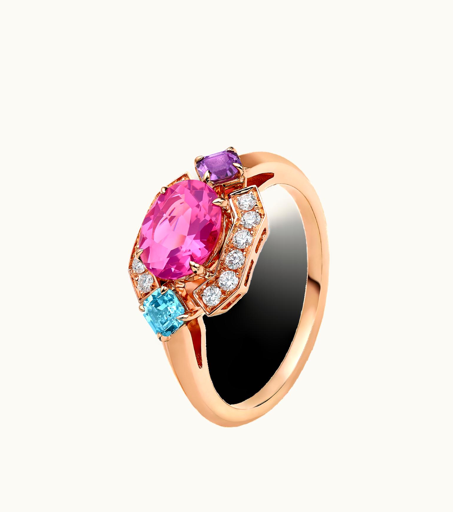 Bulgari Bulgari Allegra Ring Rose Gold