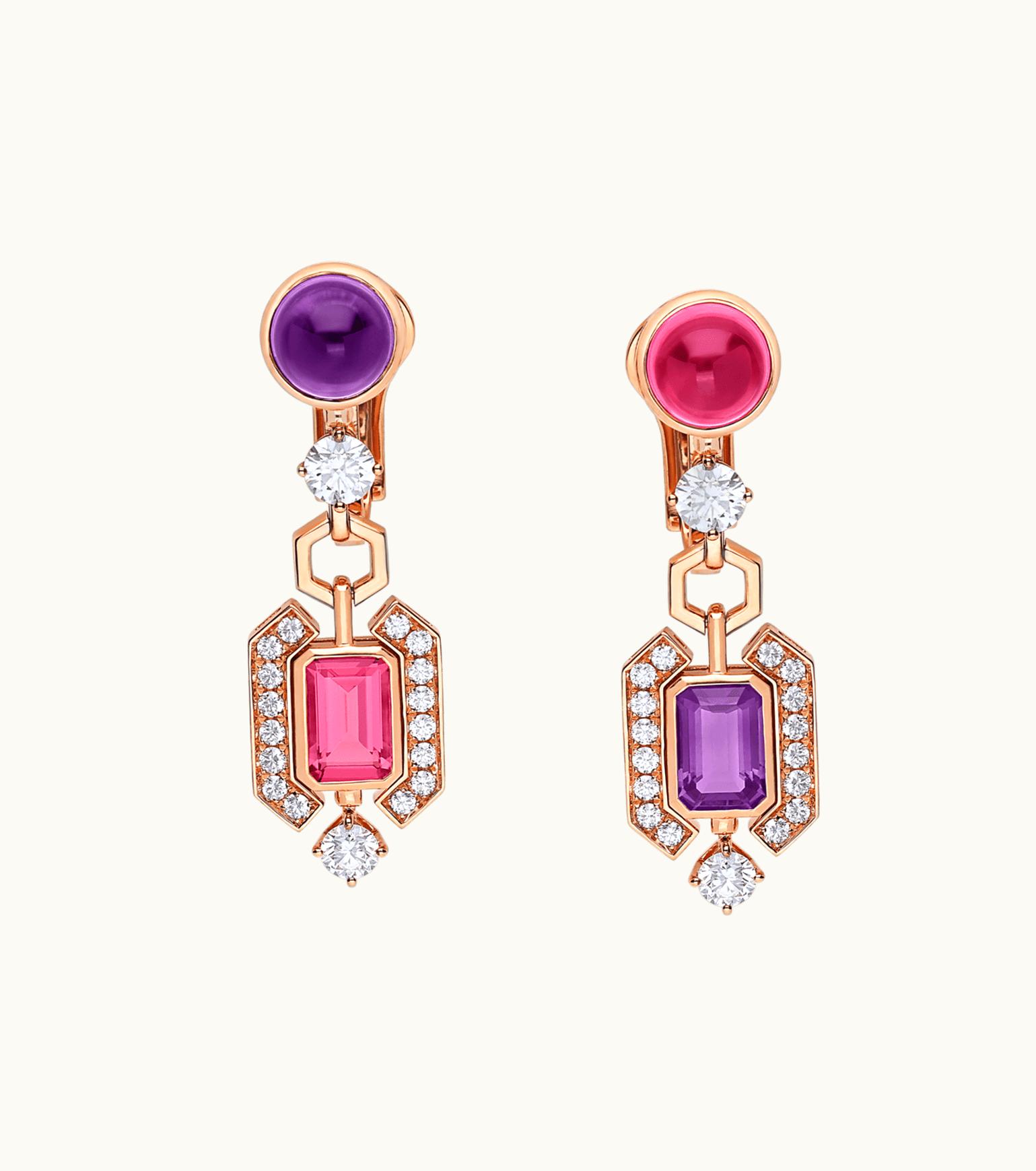 Bulgari Bulgari Allegra Earrings Rose Gold