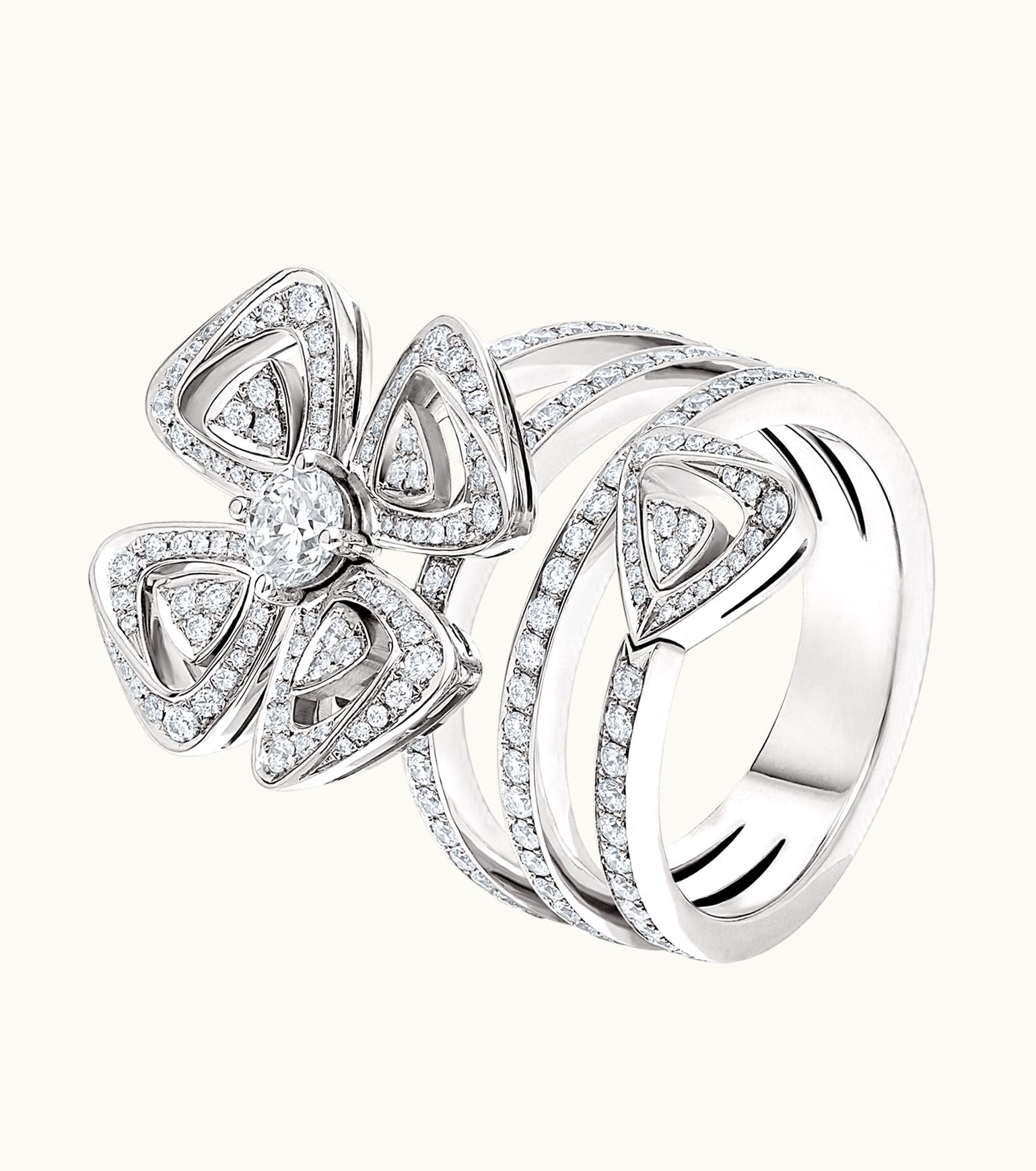 Bulgari Bulgari Fiorever Ring White Gold