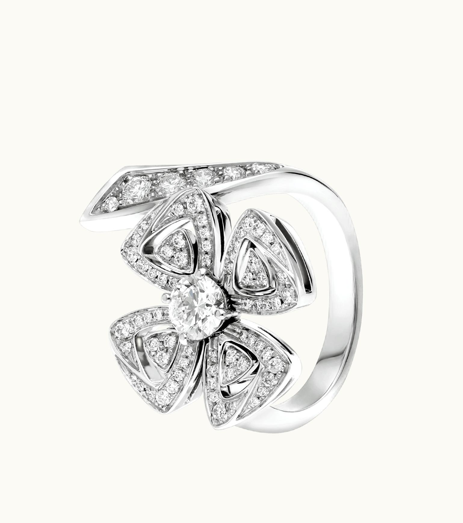 Bulgari Bulgari Fiorever Ring White Gold 356928