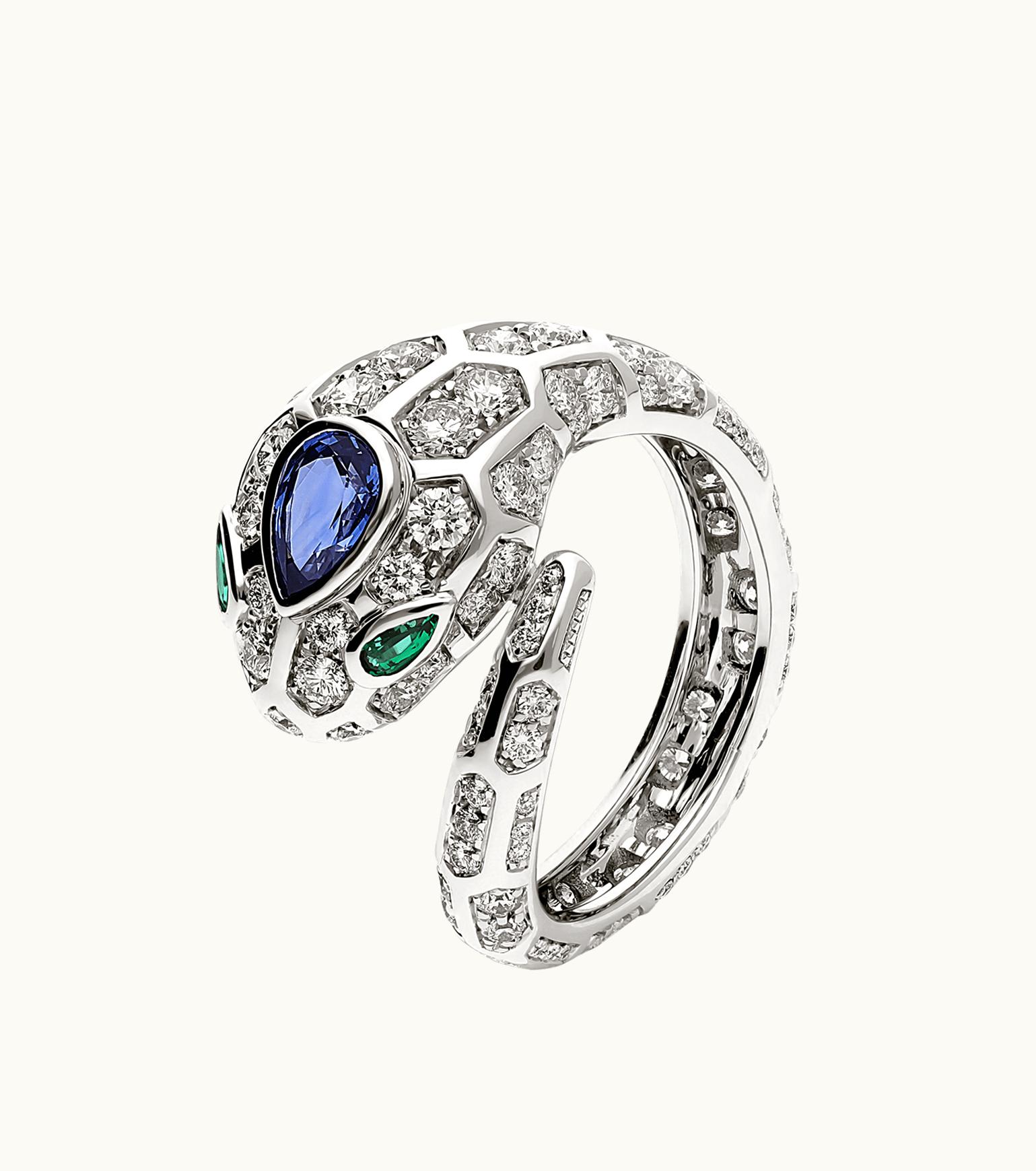 Bulgari Bulgari Serpenti Seduttori Ring White Gold 355334