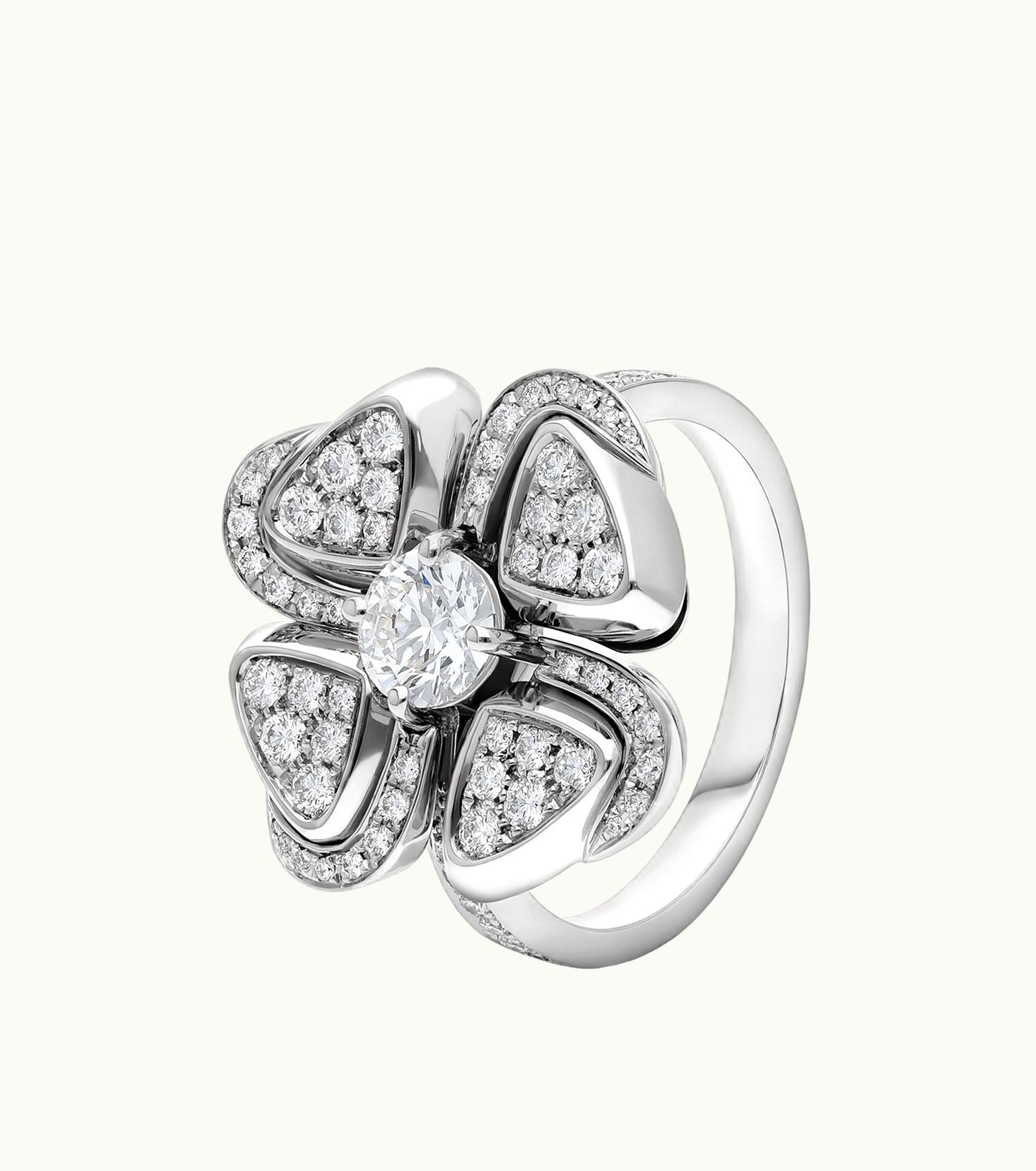Bulgari Bulgari Fiorever Ring White Gold 354515