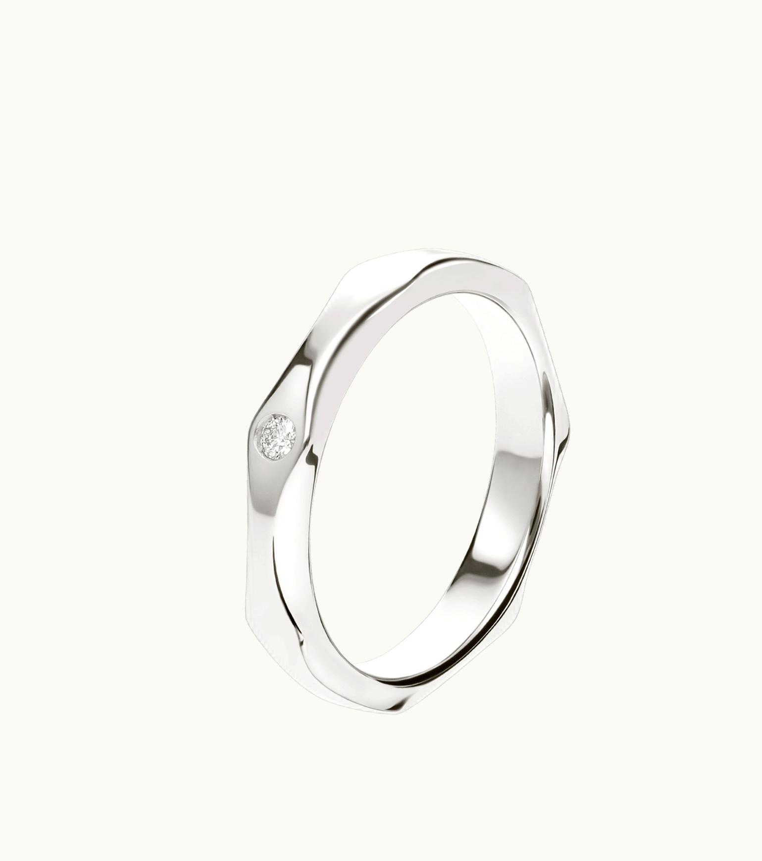 Bulgari Bulgari Infinito Wedding Band Platinum