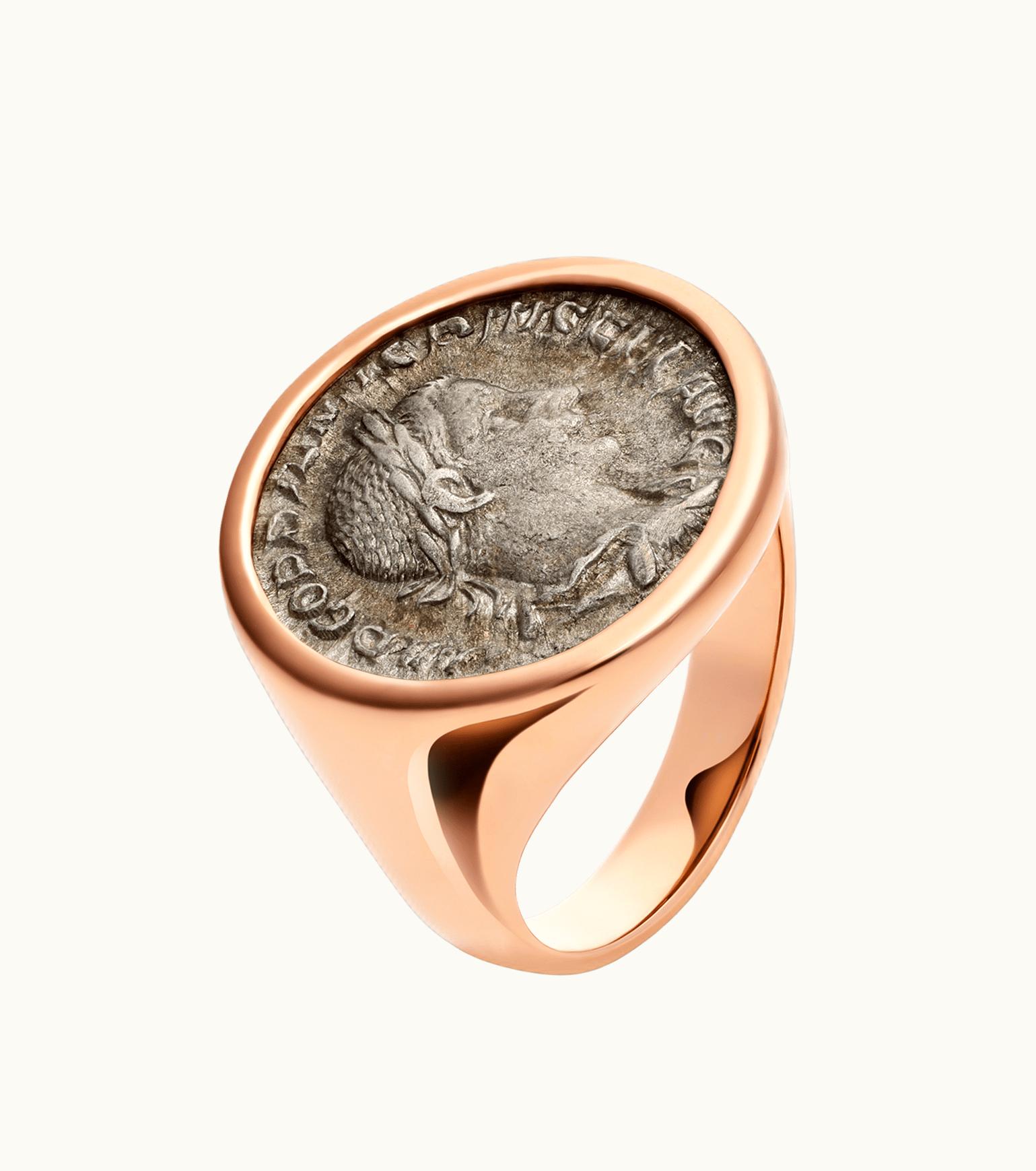 Bulgari Bulgari Monete Ring Rose Gold