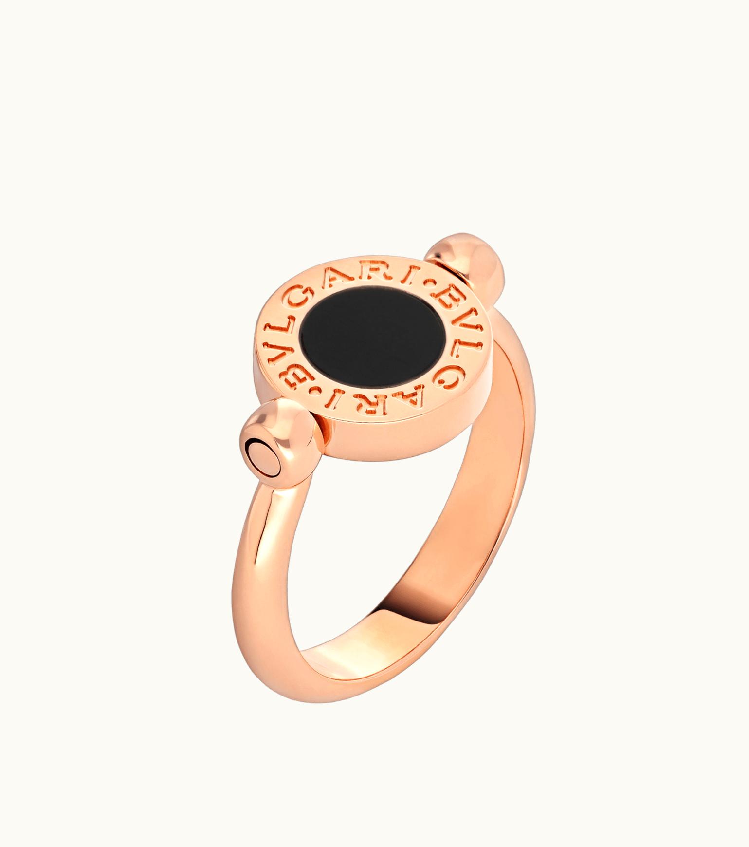 Bulgari Bulgari Bvlgari Ring Rose Gold 347769