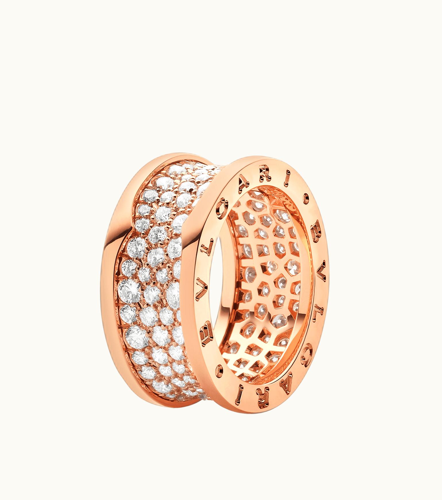 Bulgari Bulgari B.zero1 Ring Rose Gold 346052
