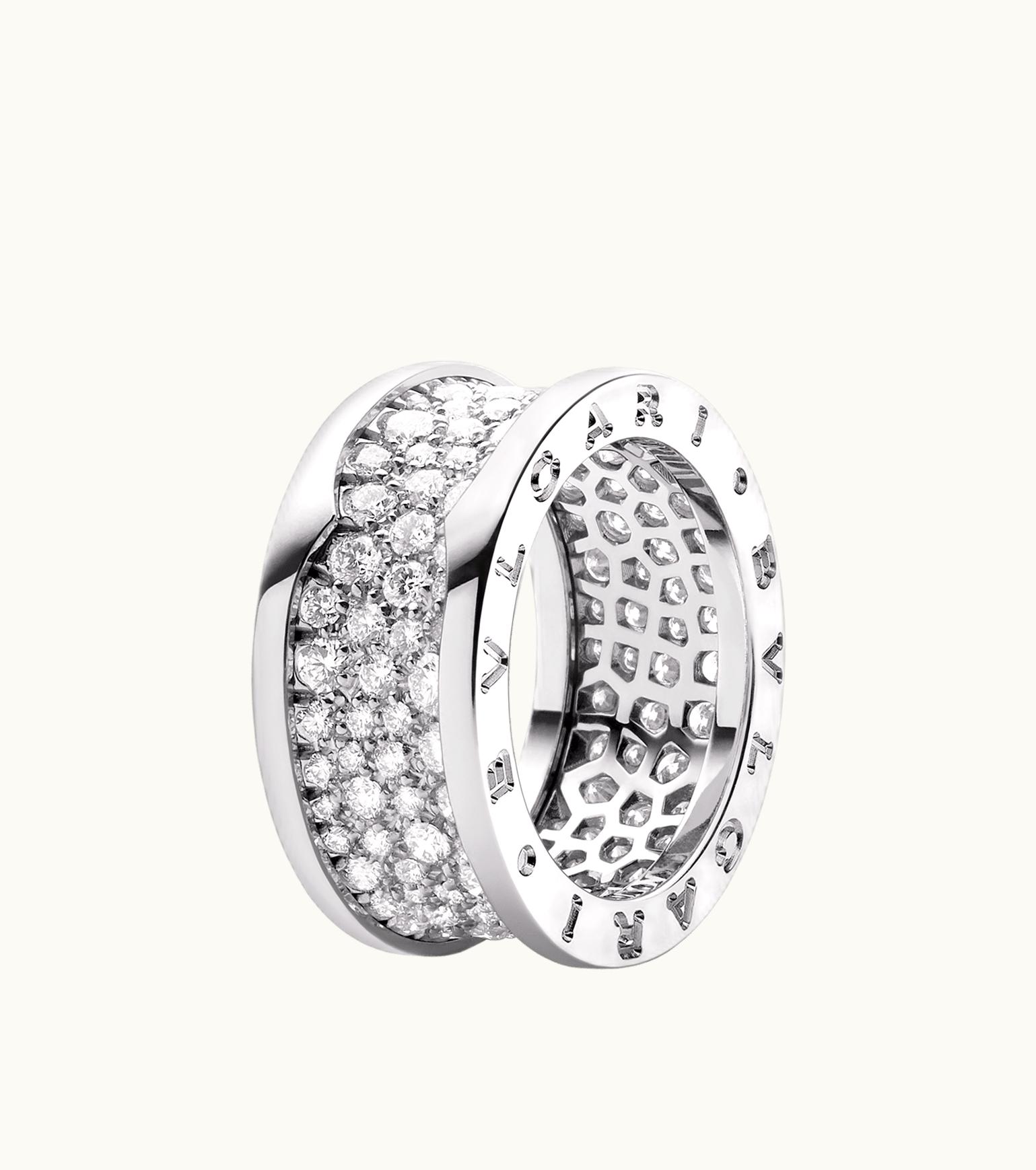 Bulgari Bulgari B.zero1 Ring White Gold 346056