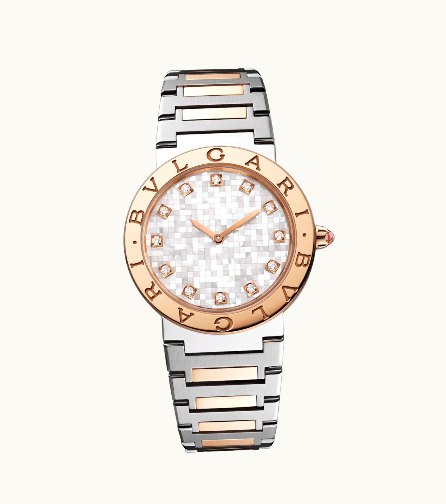 Bulgari Bulgari Bvlgari X Lisa Watch Rose Gold And Steel