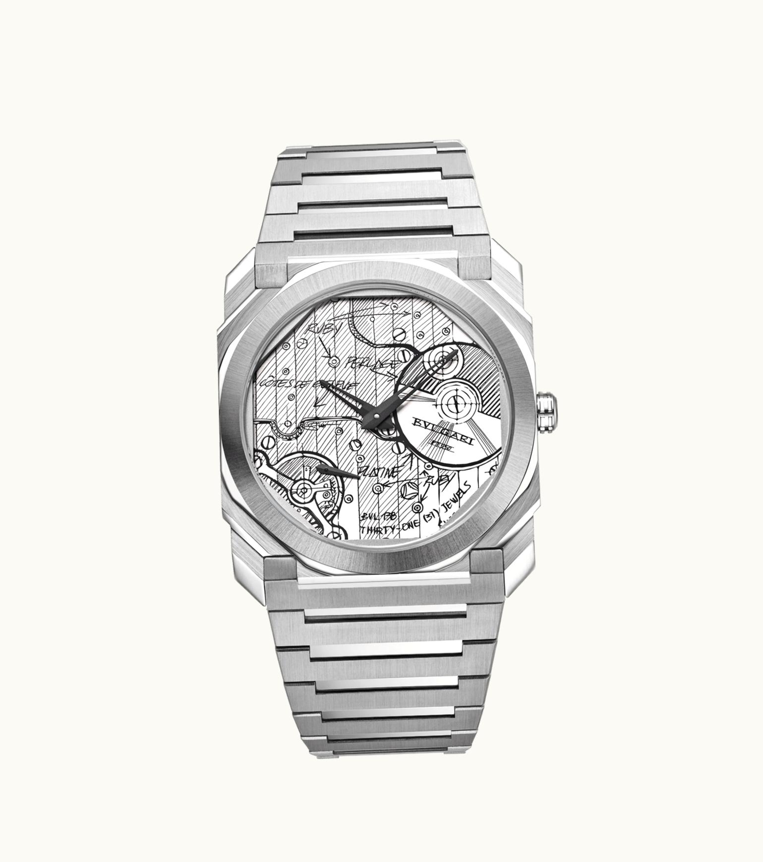 Bulgari Bulgari Octo Finissimo Watch Steel 104163